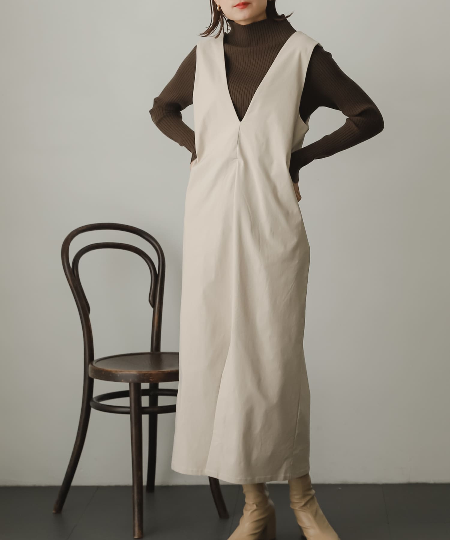 身長：162cm サイズ：one