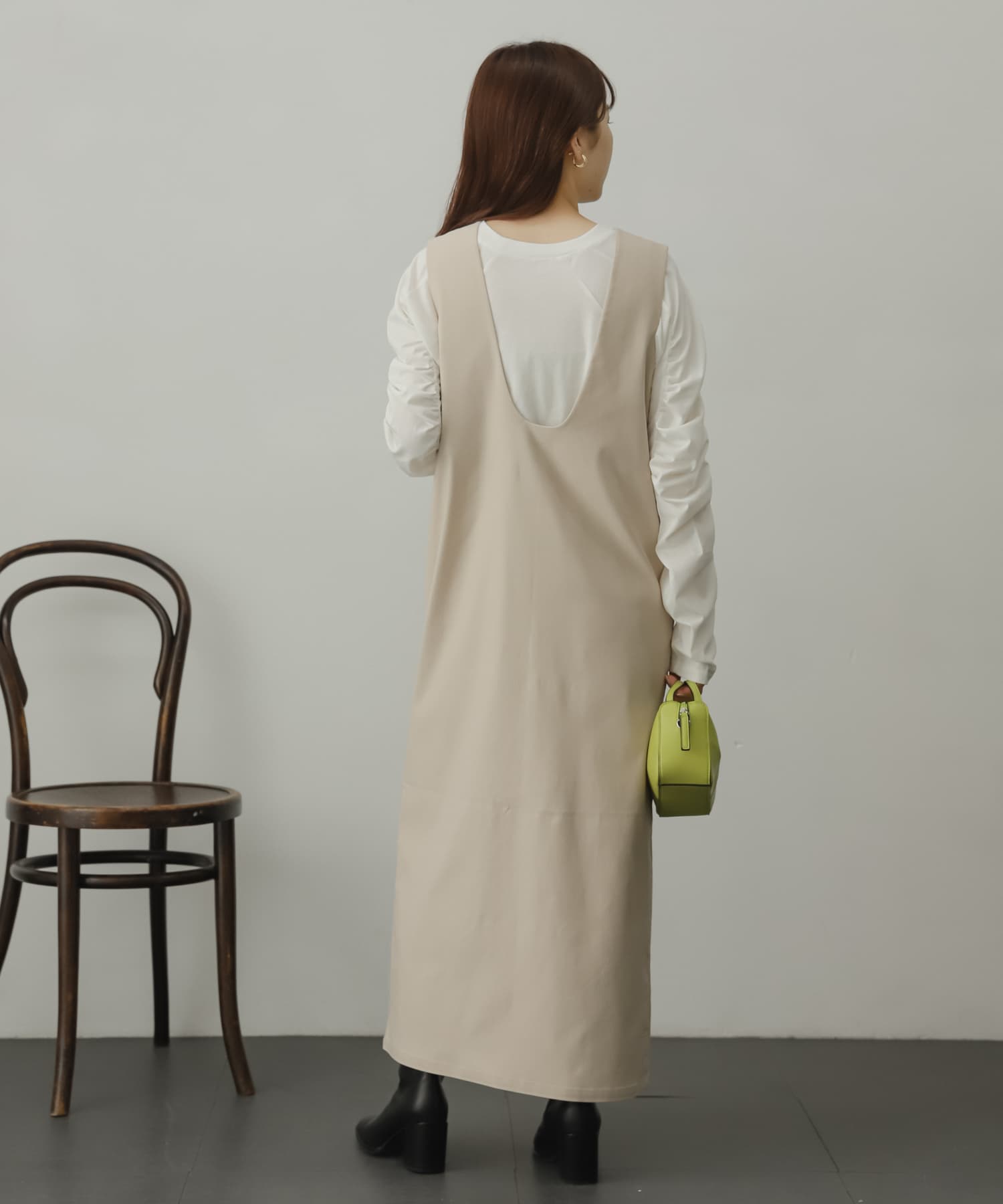 身長：156cm サイズ：one