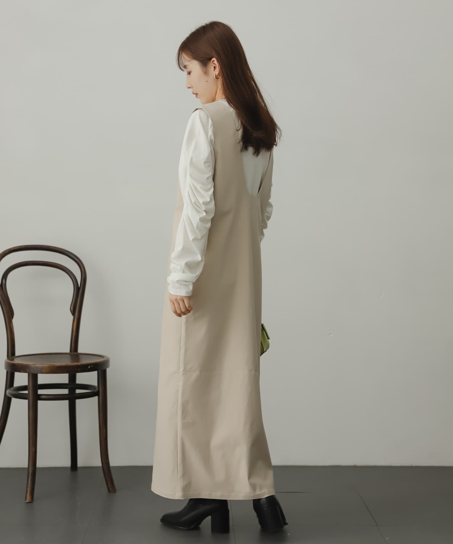 身長：156cm サイズ：one