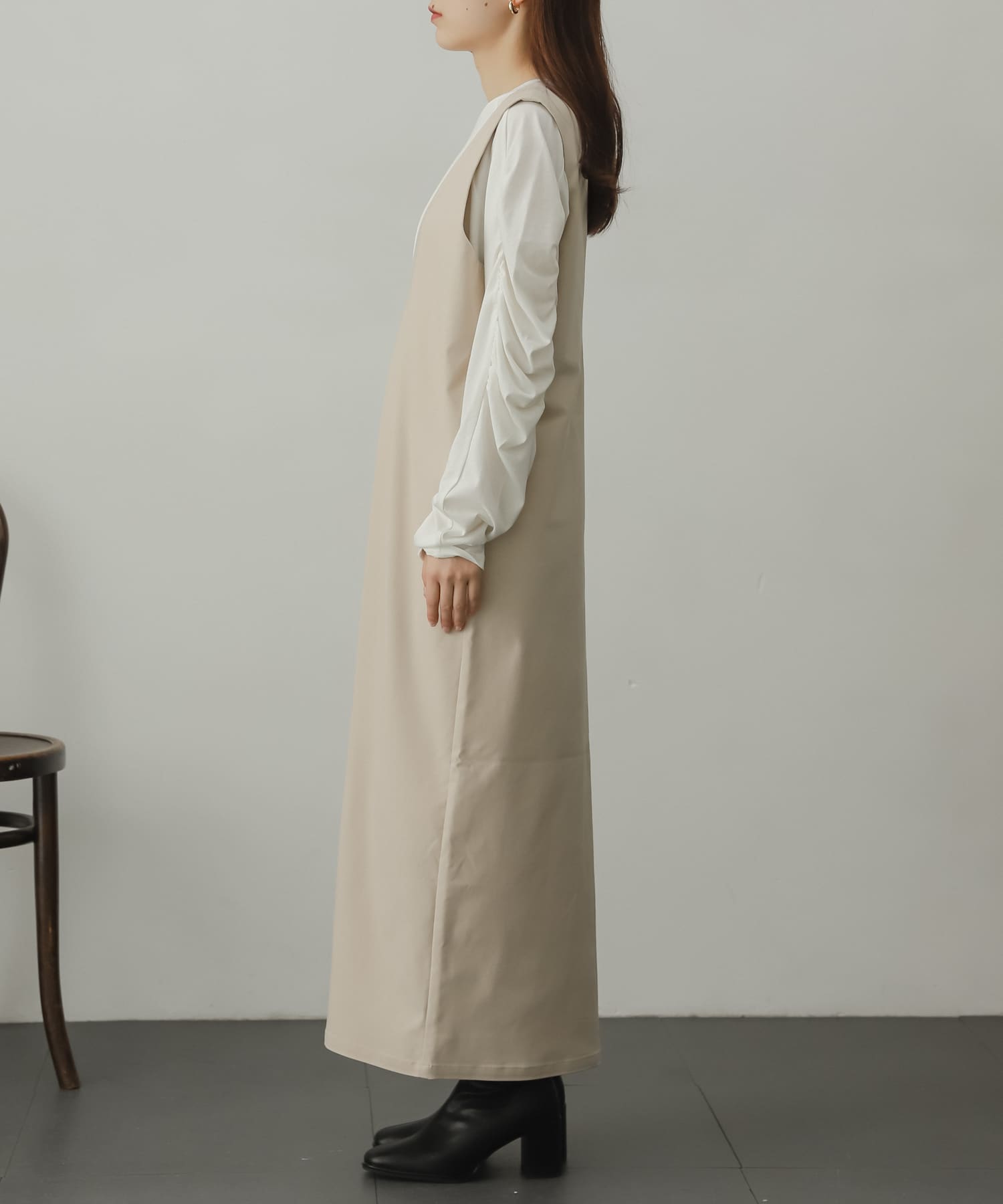 身長：156cm サイズ：one