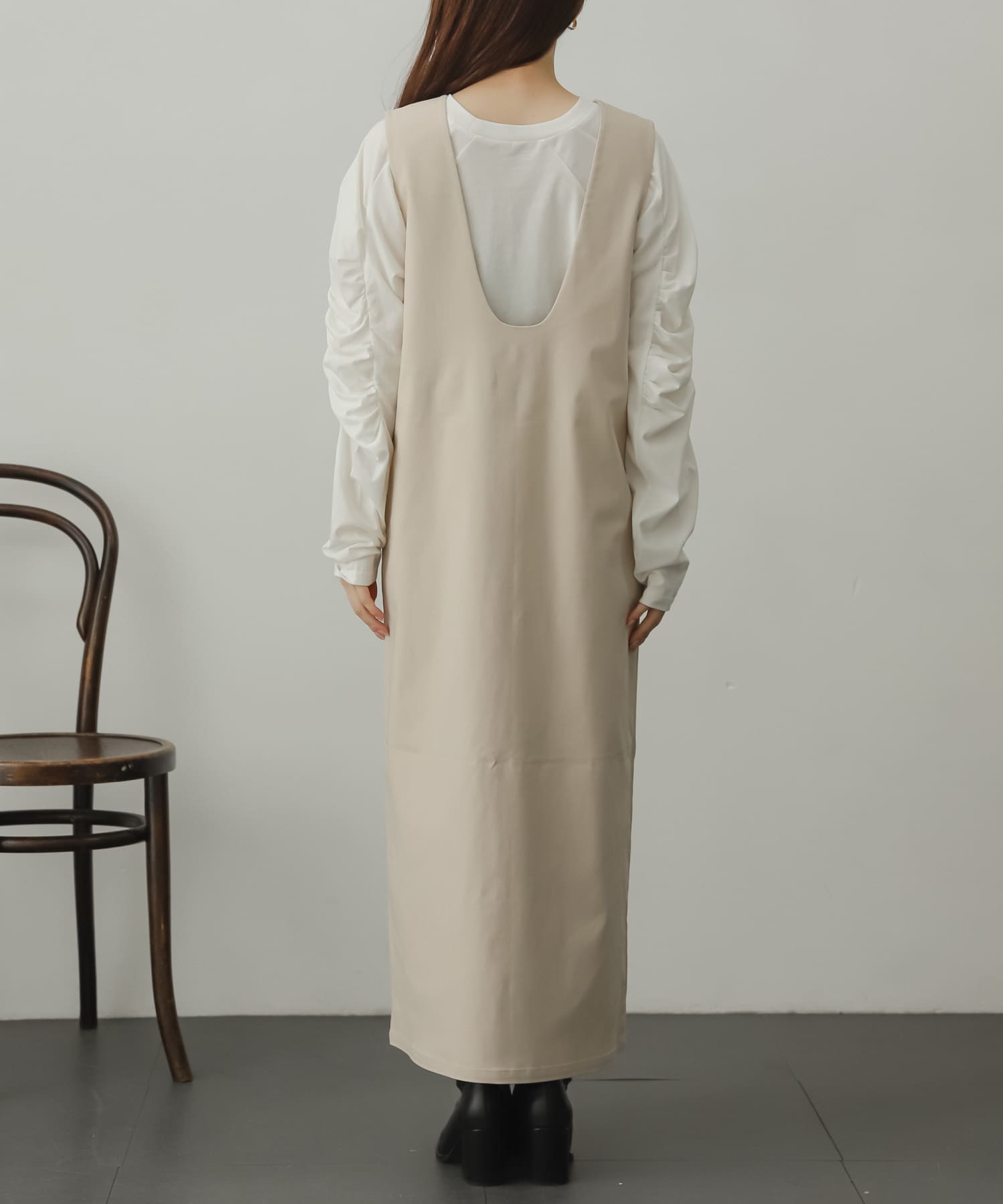 身長：156cm サイズ：one