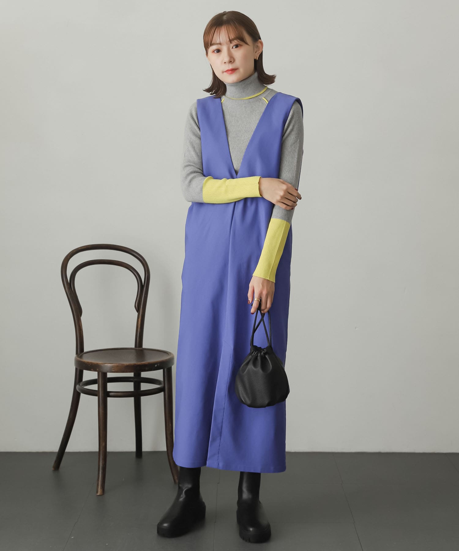 身長：162cm サイズ：one