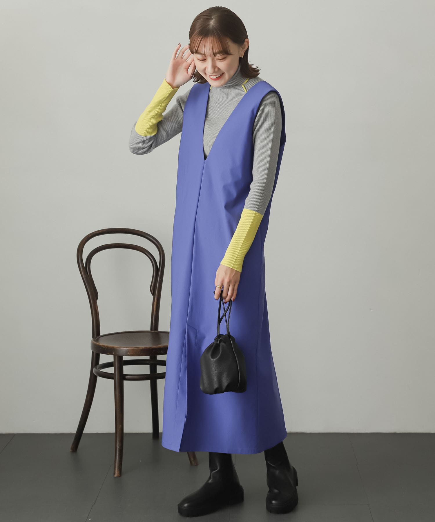 身長：162cm サイズ：one