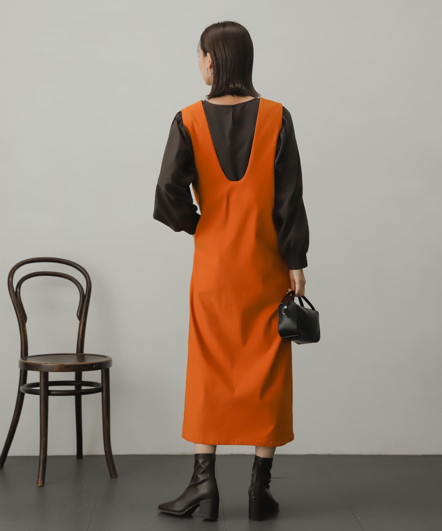 身長：169cm サイズ：one