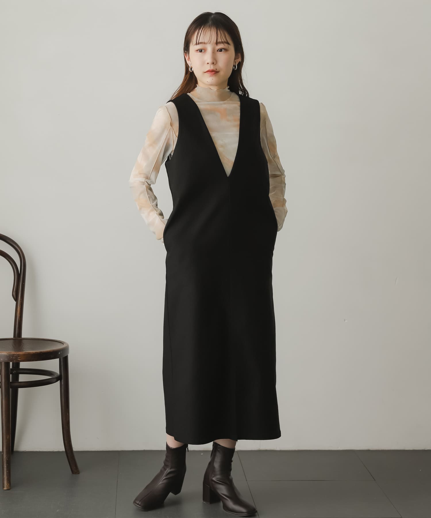 身長：156cm サイズ：COMPACT