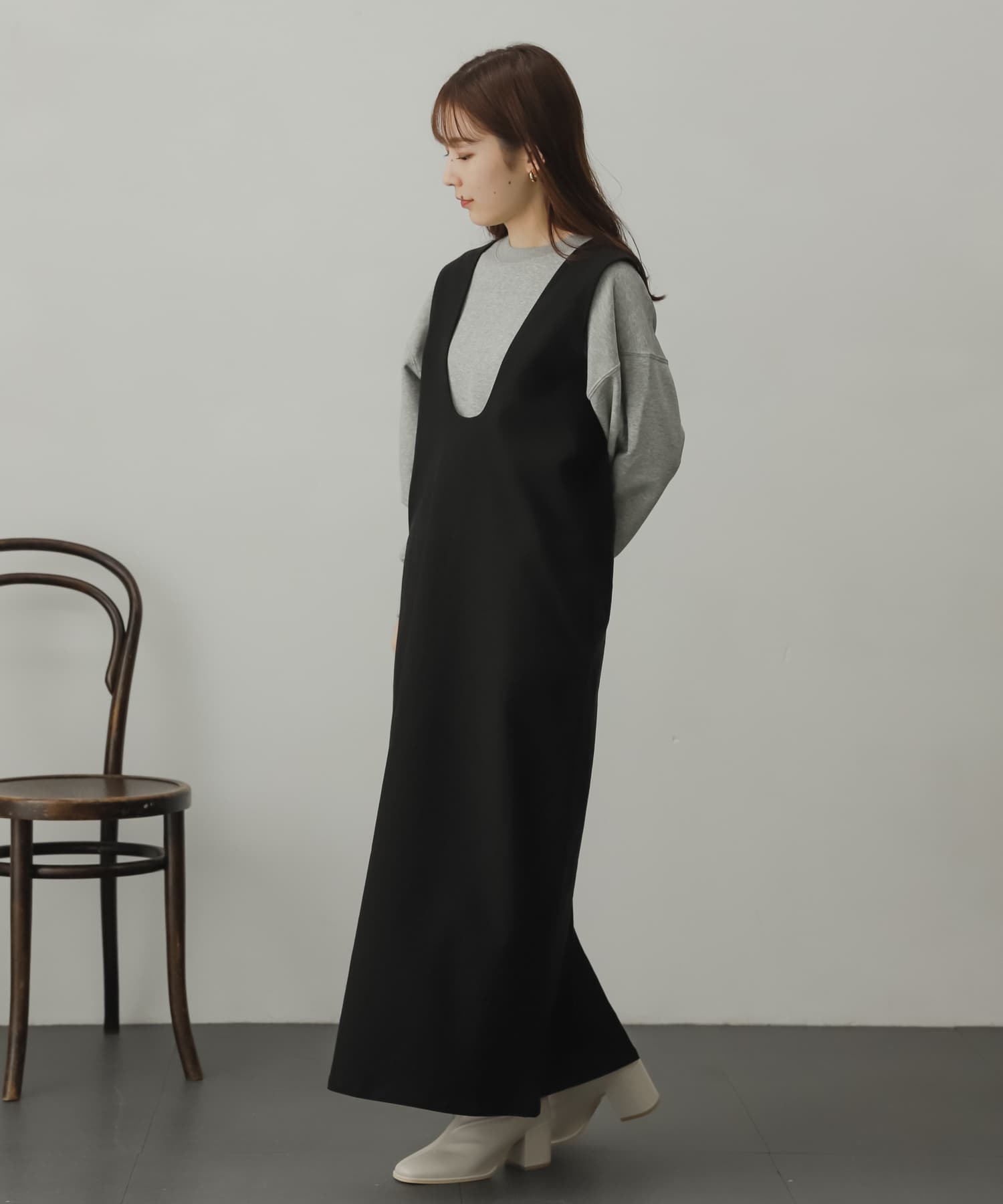 身長：156cm サイズ：one