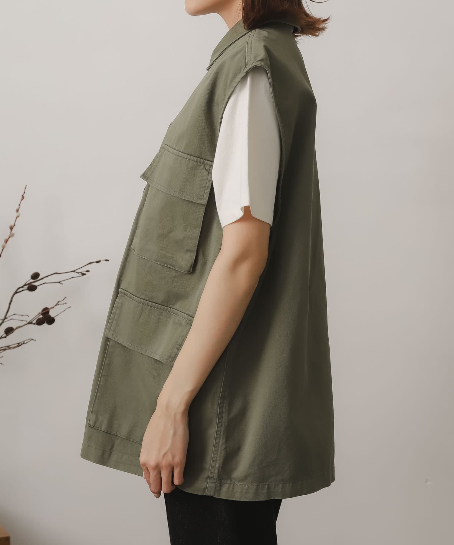 身長：162cm サイズ：one