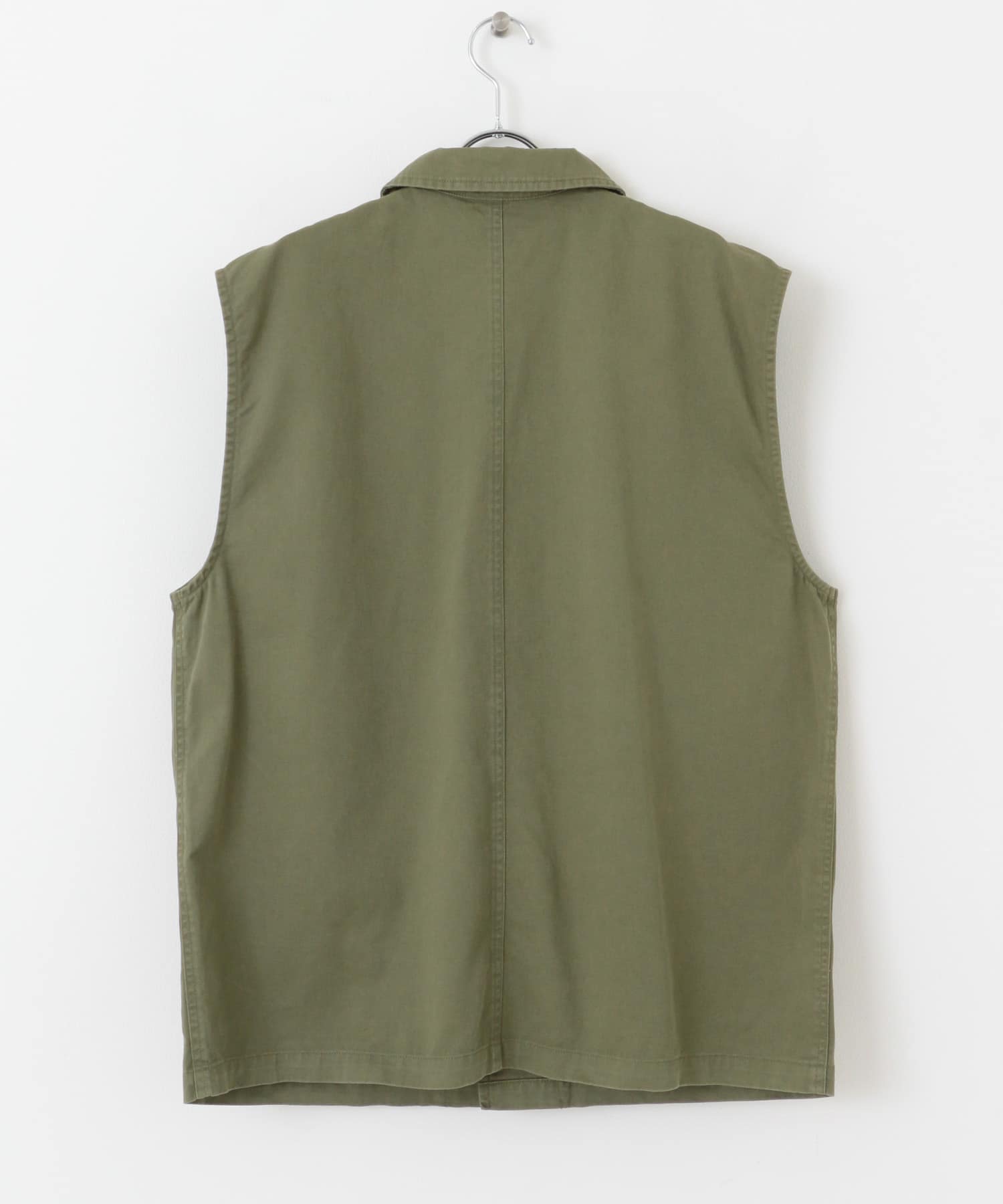 ミリタリーベスト KHAKI one