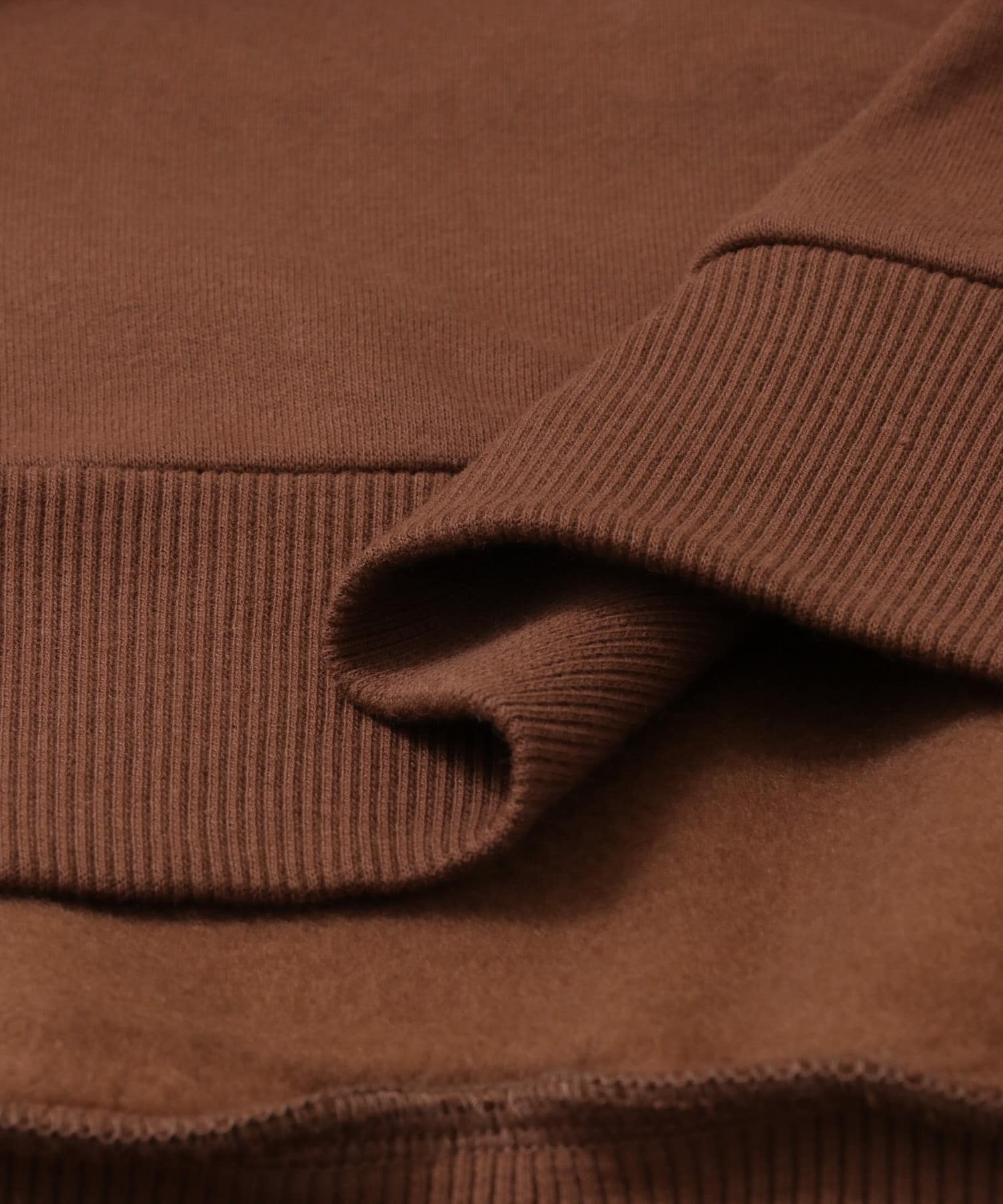 ウラキモウスウェットパーカー BROWN M