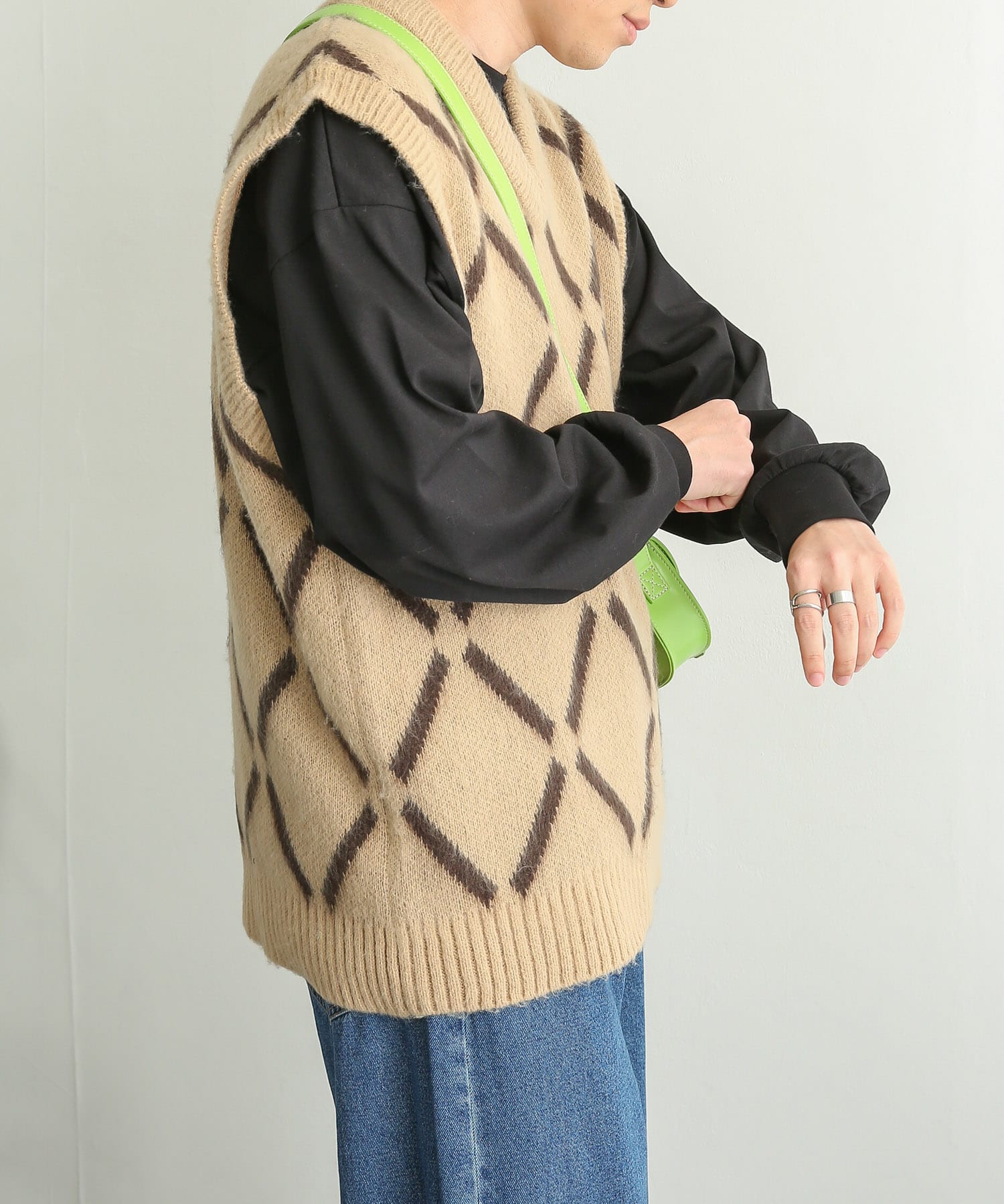 身長：173cm サイズ：L