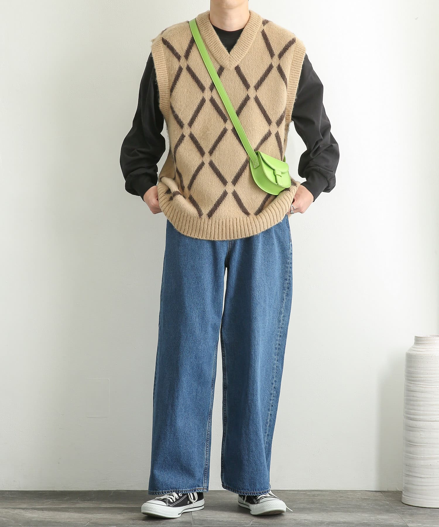 身長：173cm サイズ：L