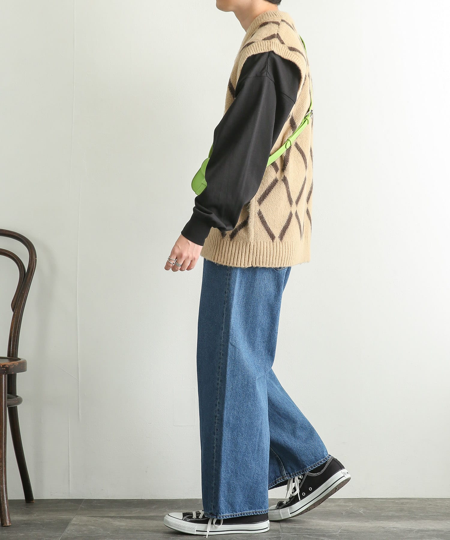 身長：173cm サイズ：L