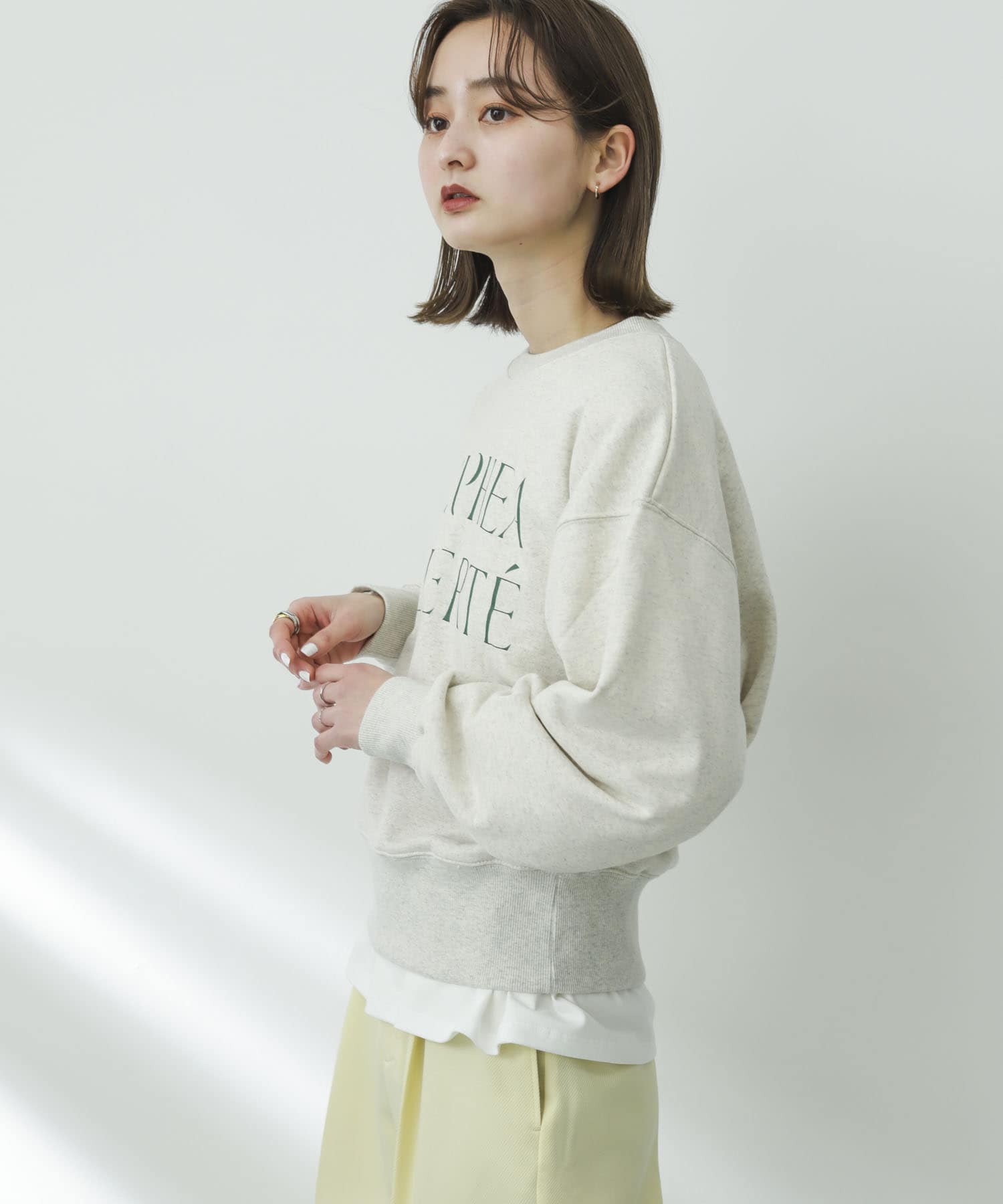 身長：169cm サイズ：one