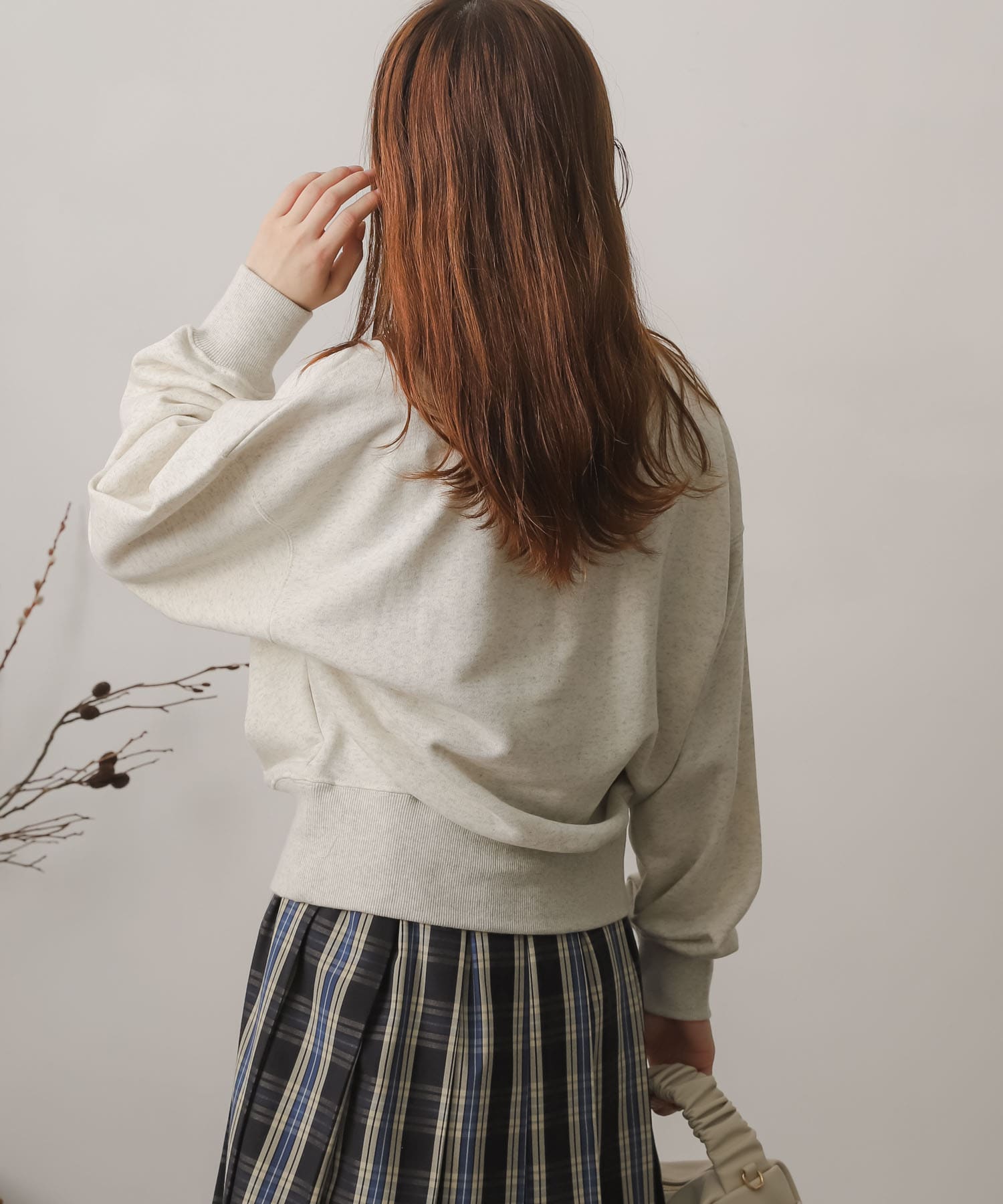 身長：156cm サイズ：one
