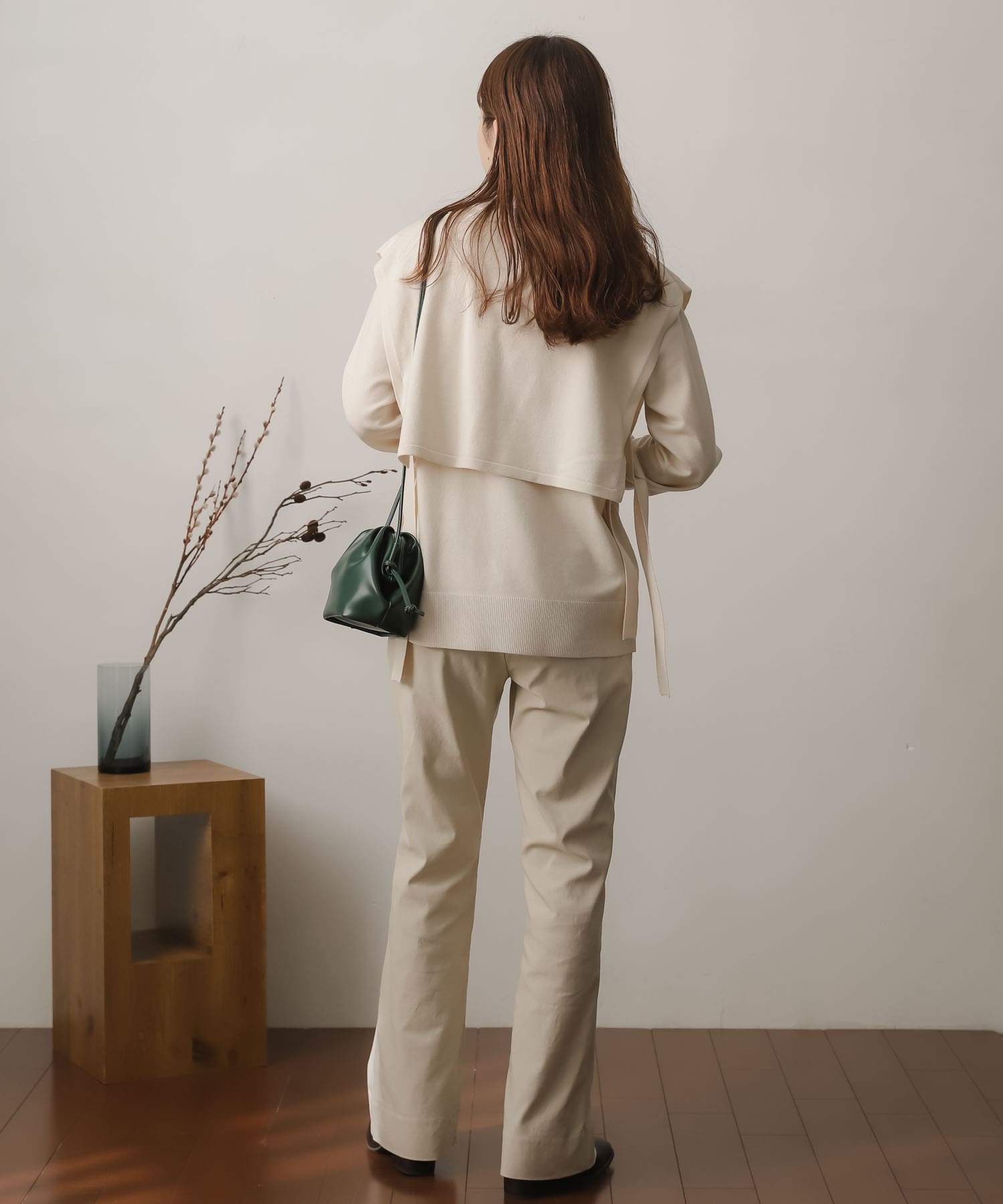 身長：156cm サイズ：one
