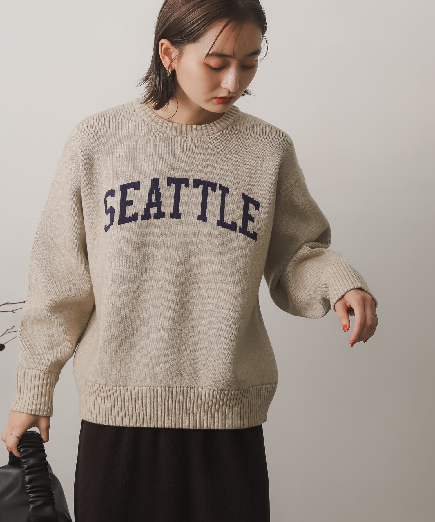 身長：169cm サイズ：one