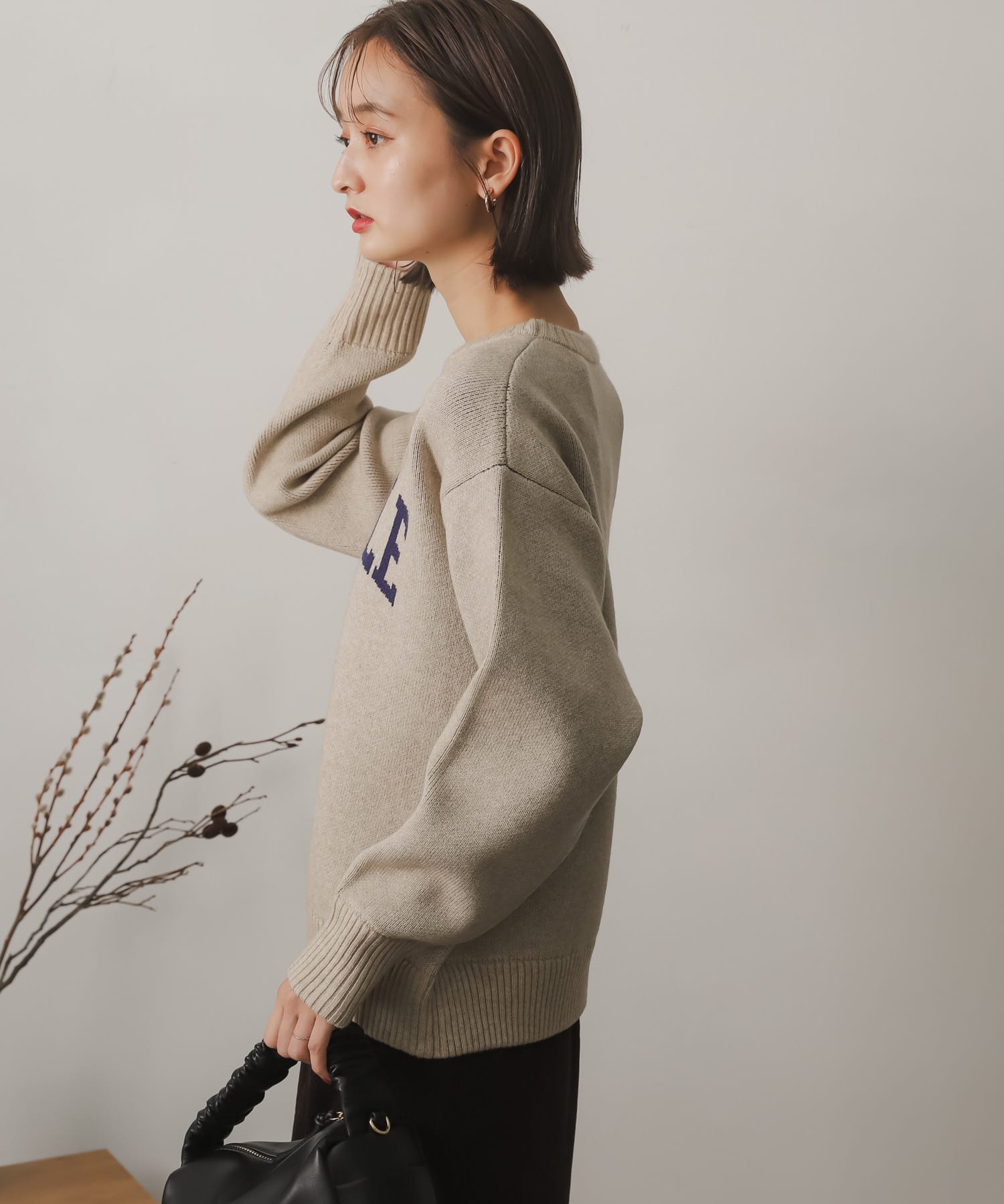 身長：169cm サイズ：one