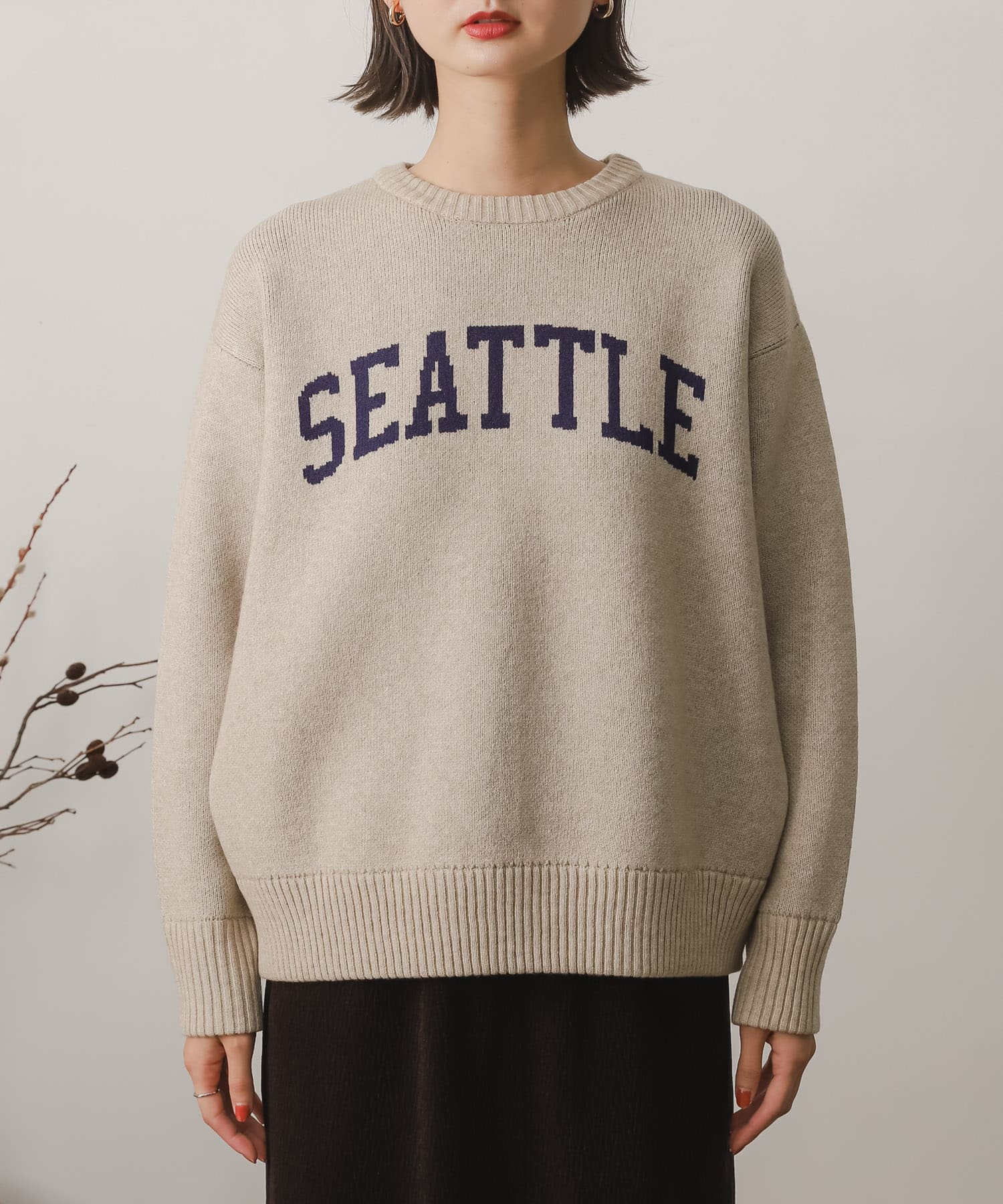 身長：169cm サイズ：one