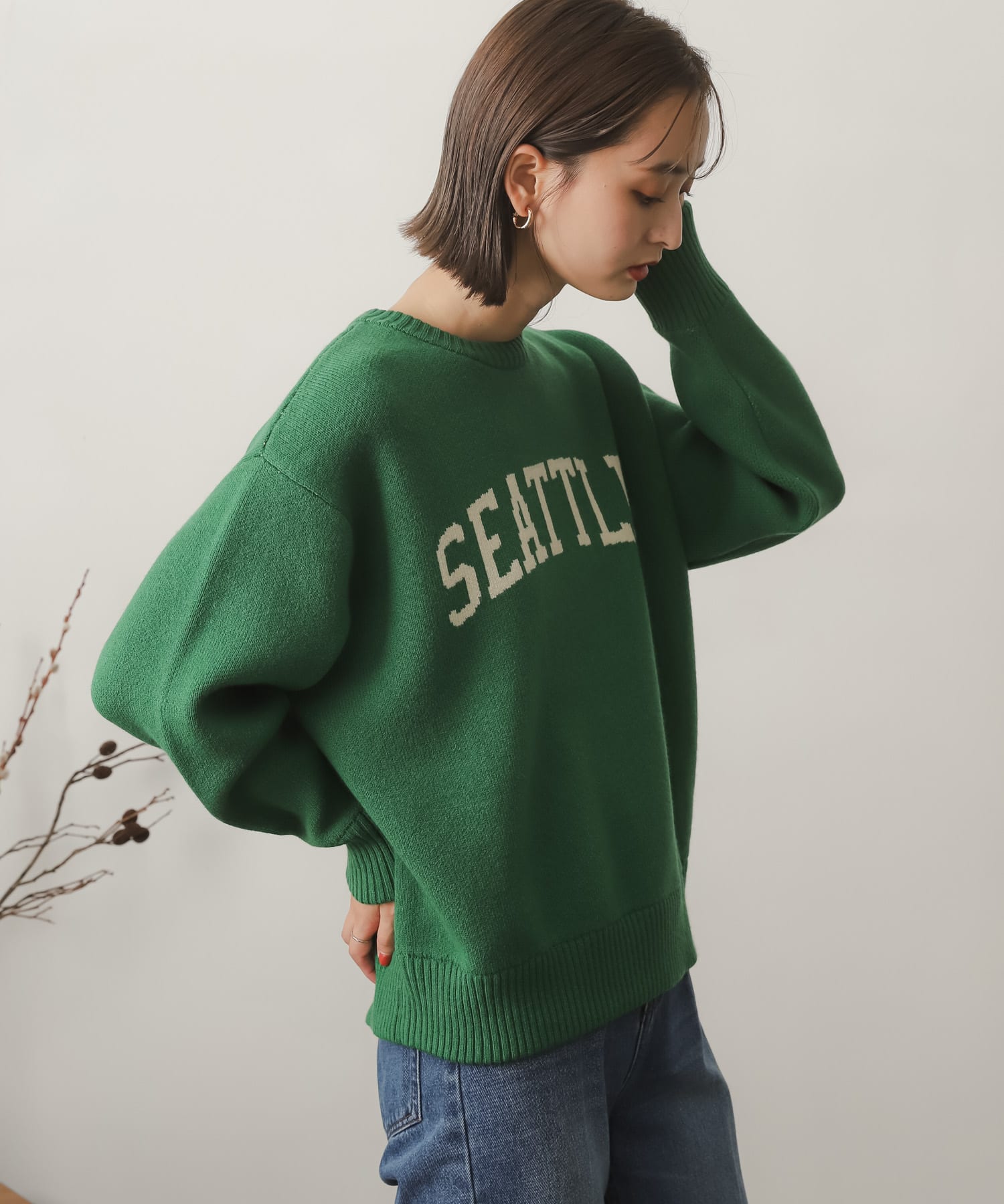 身長：169cm サイズ：one