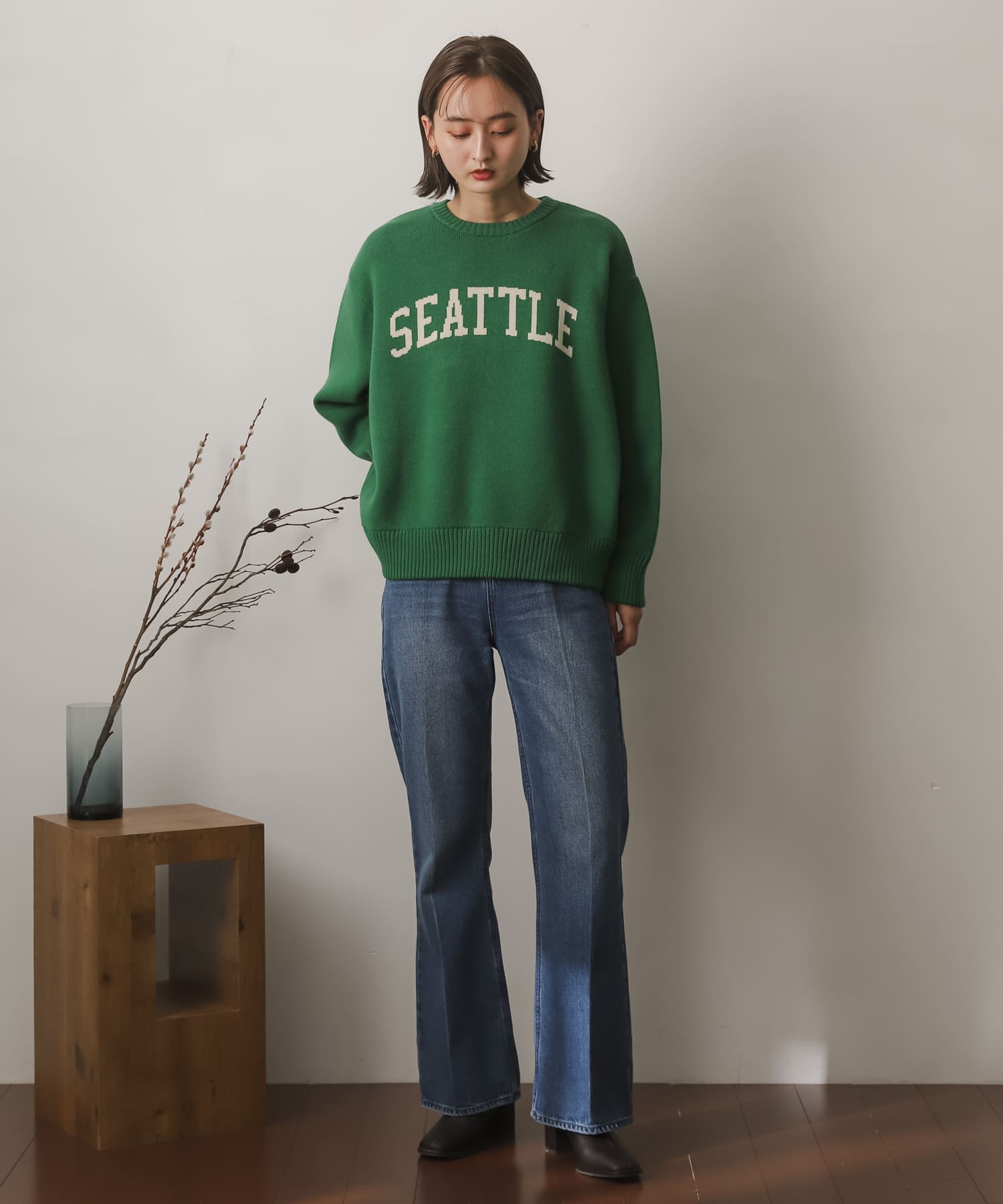 身長：169cm サイズ：one