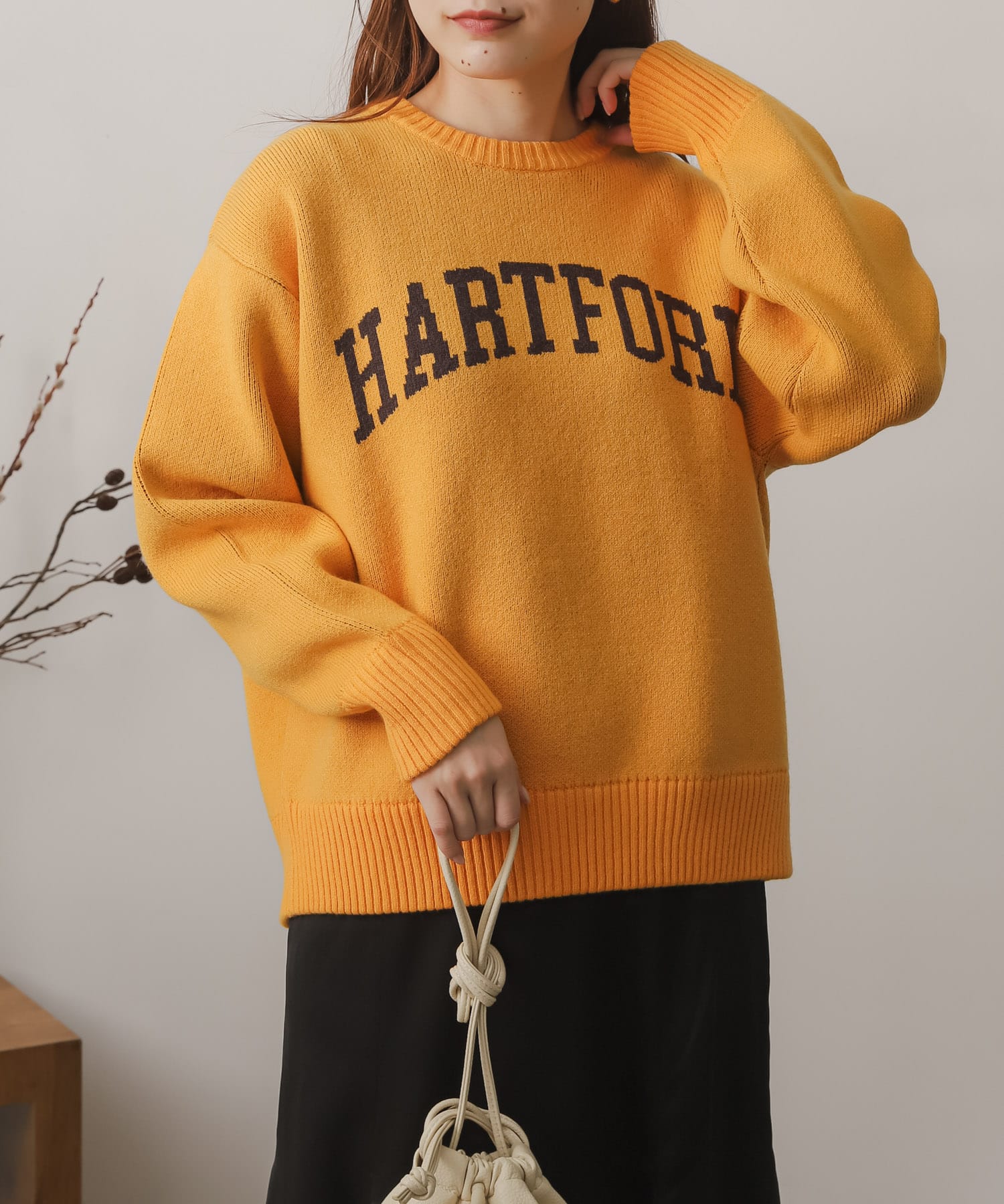 身長：156cm サイズ：one