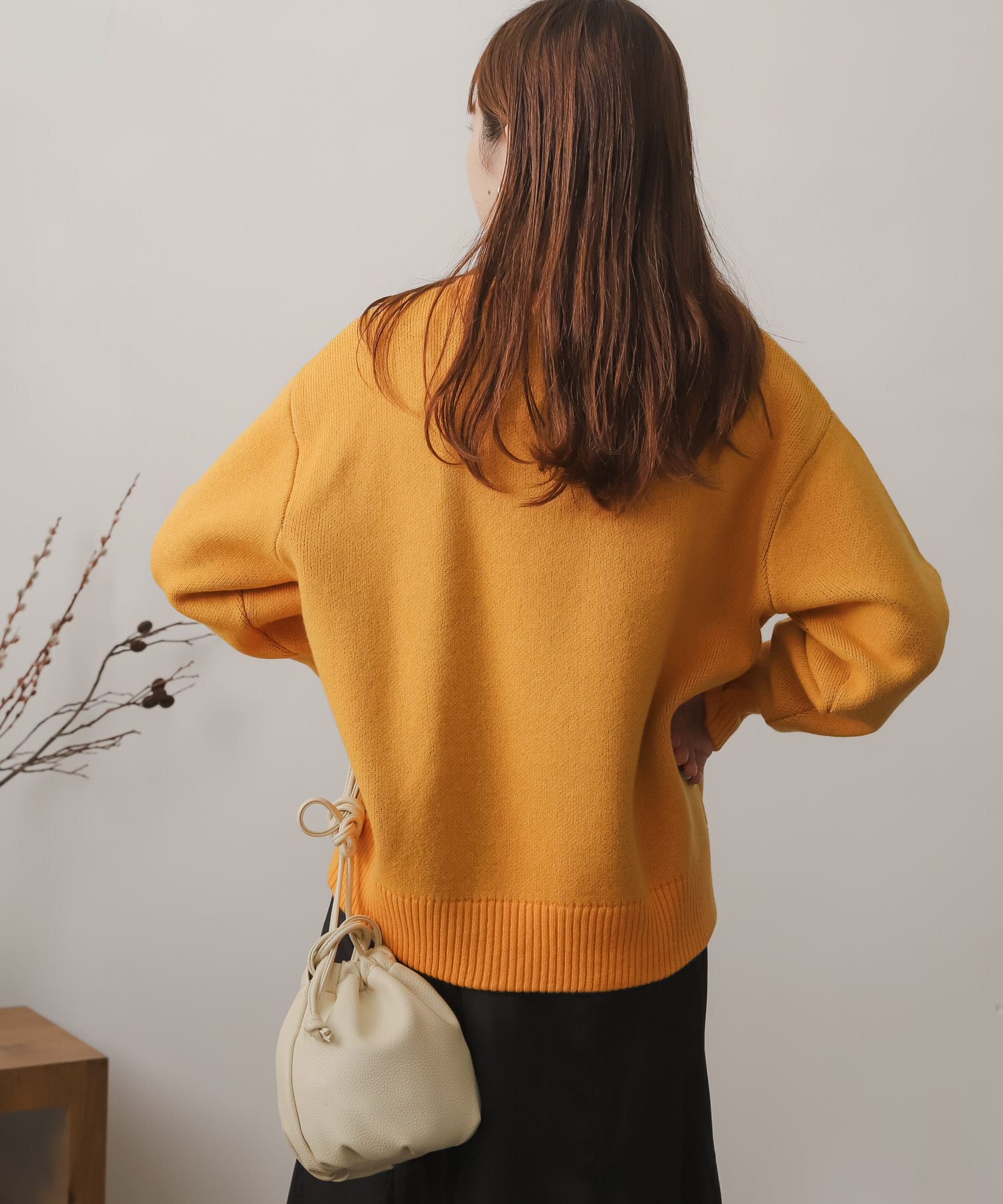 身長：156cm サイズ：one