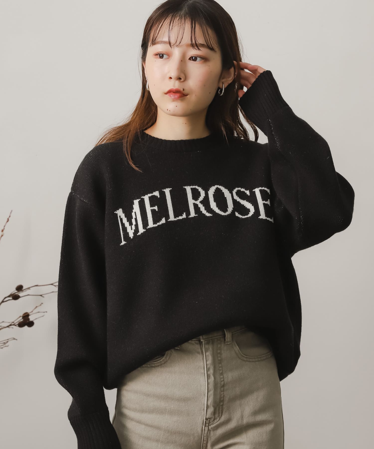 身長：156cm サイズ：one