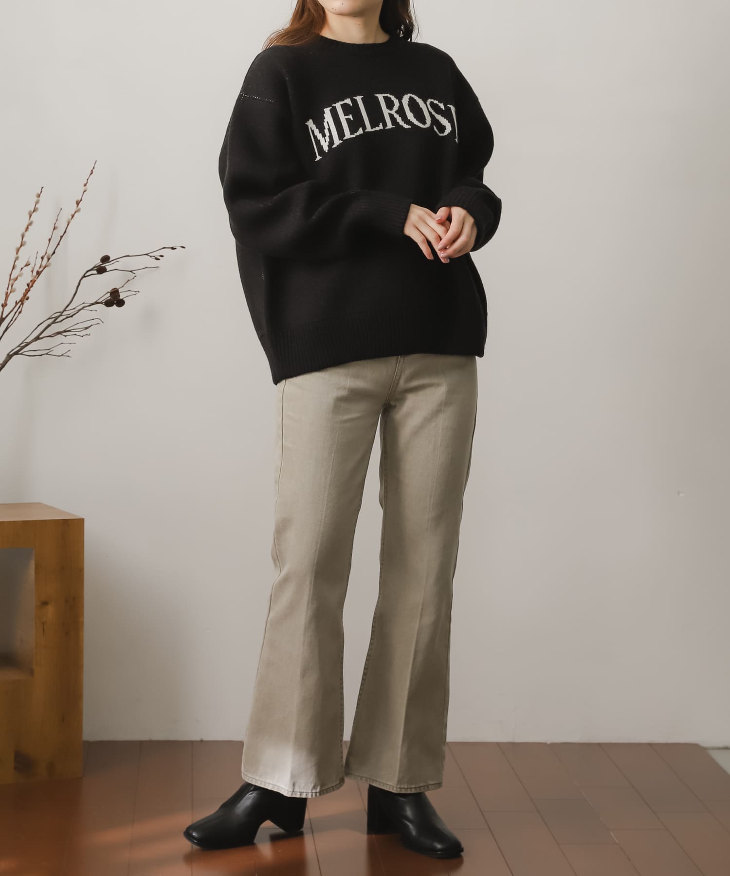 身長：156cm サイズ：one