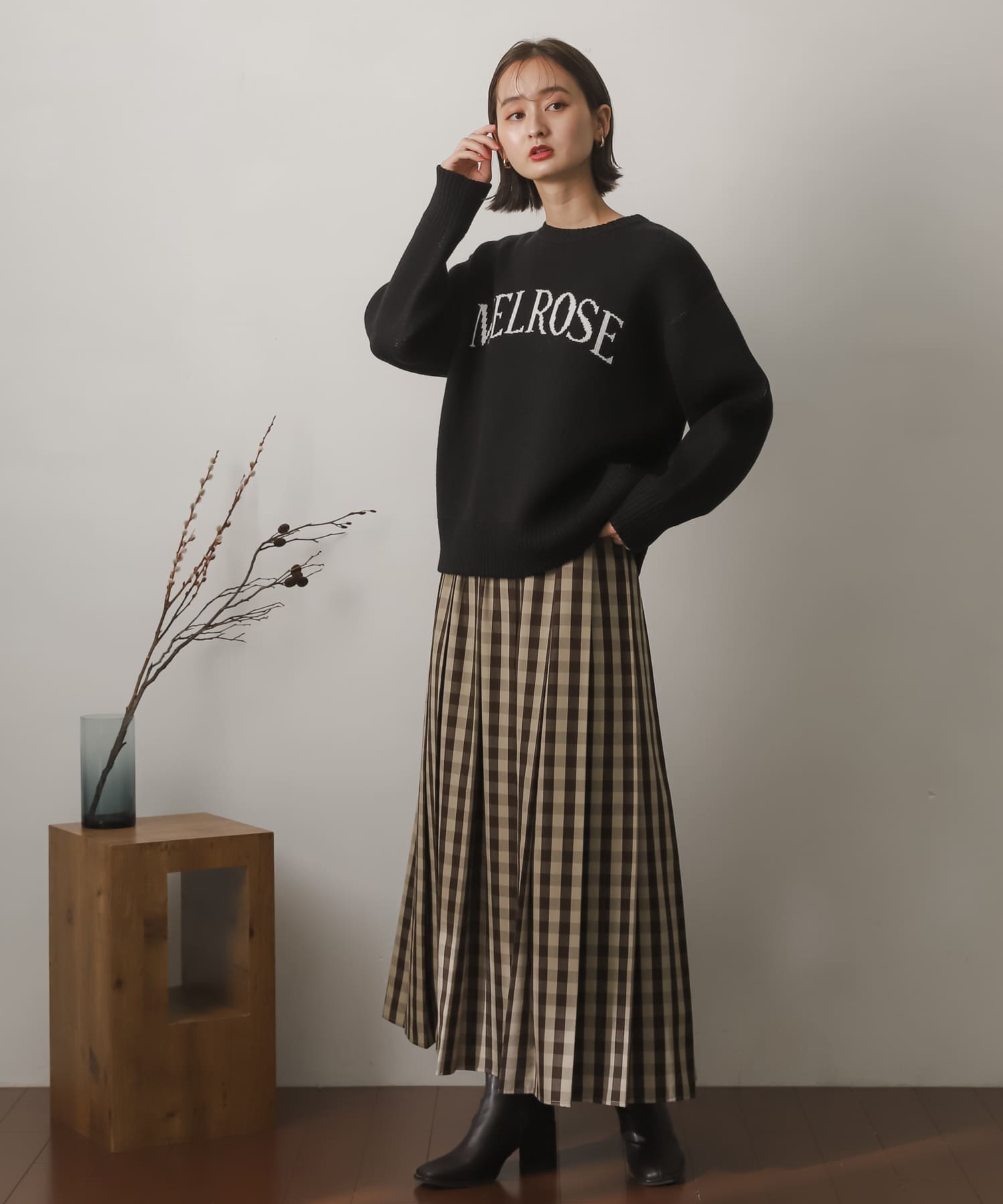 身長：169cm サイズ：one