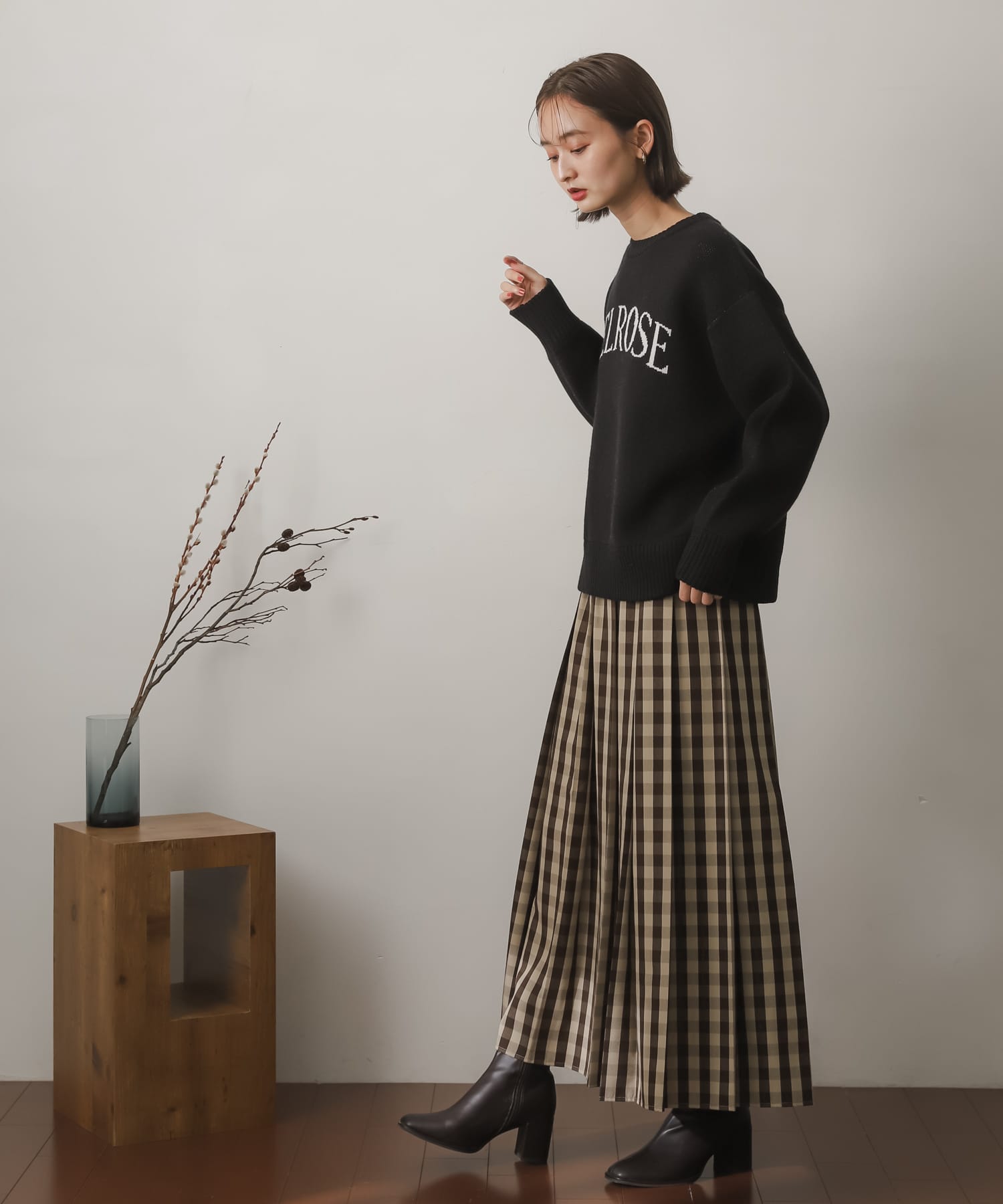 身長：169cm サイズ：one