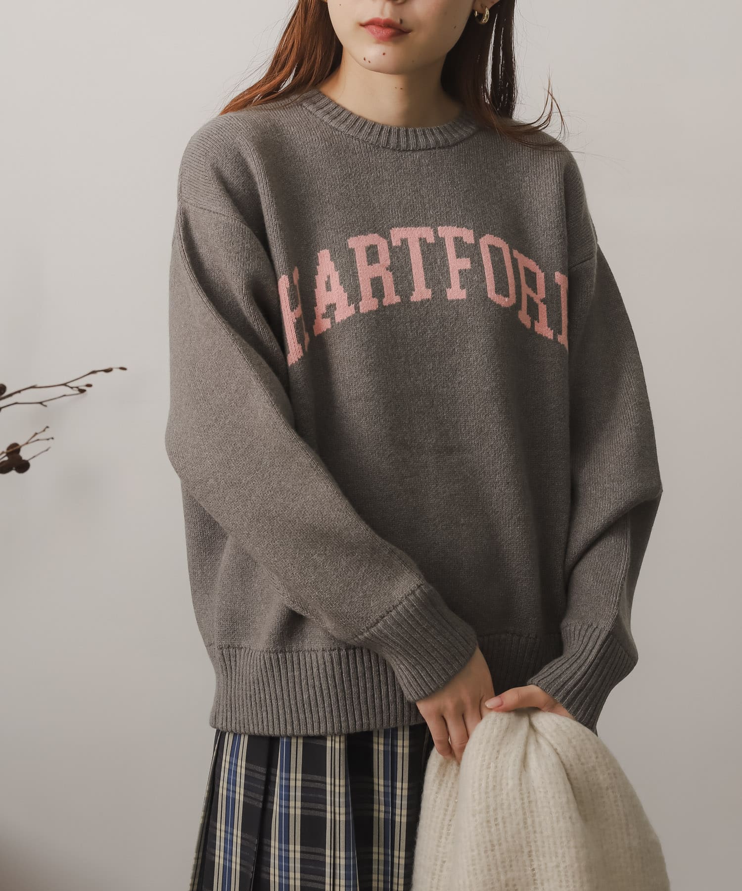 身長：156cm サイズ：one