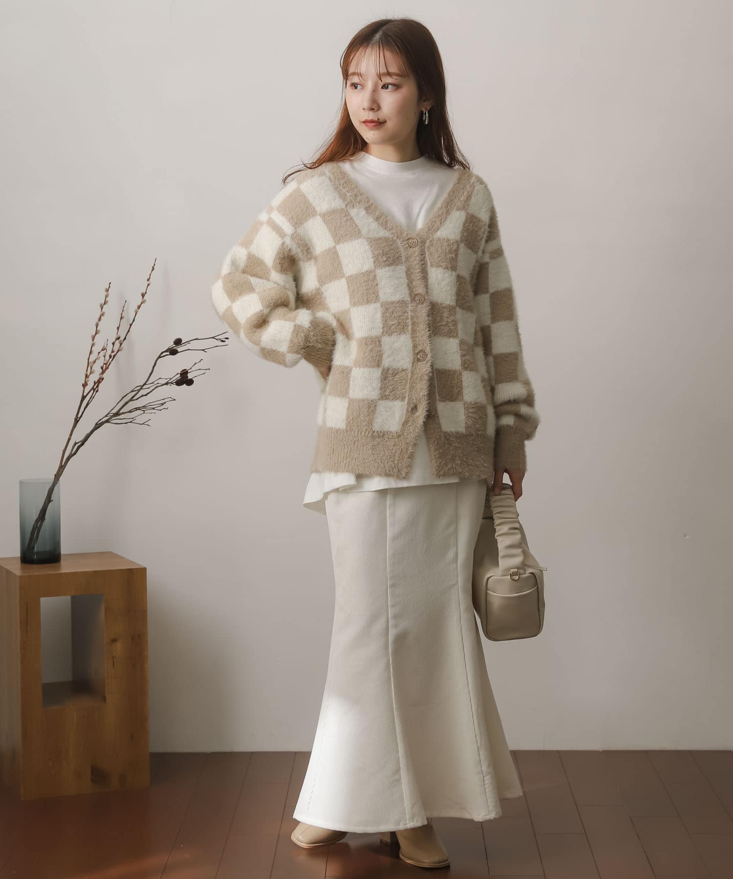 身長：156cm サイズ：one