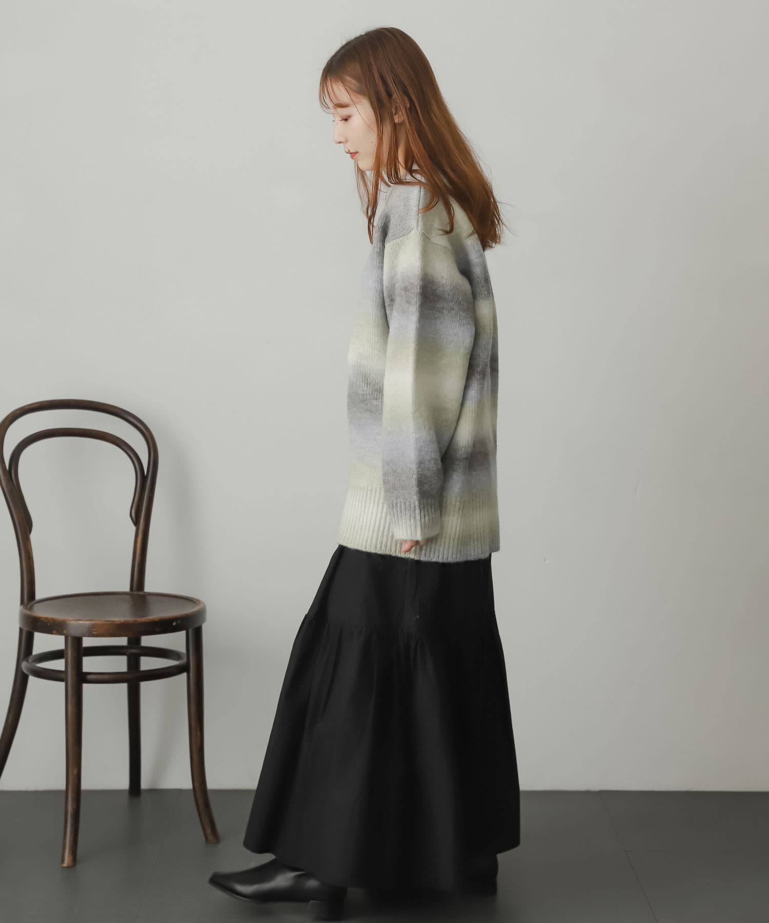 身長：156cm サイズ：one