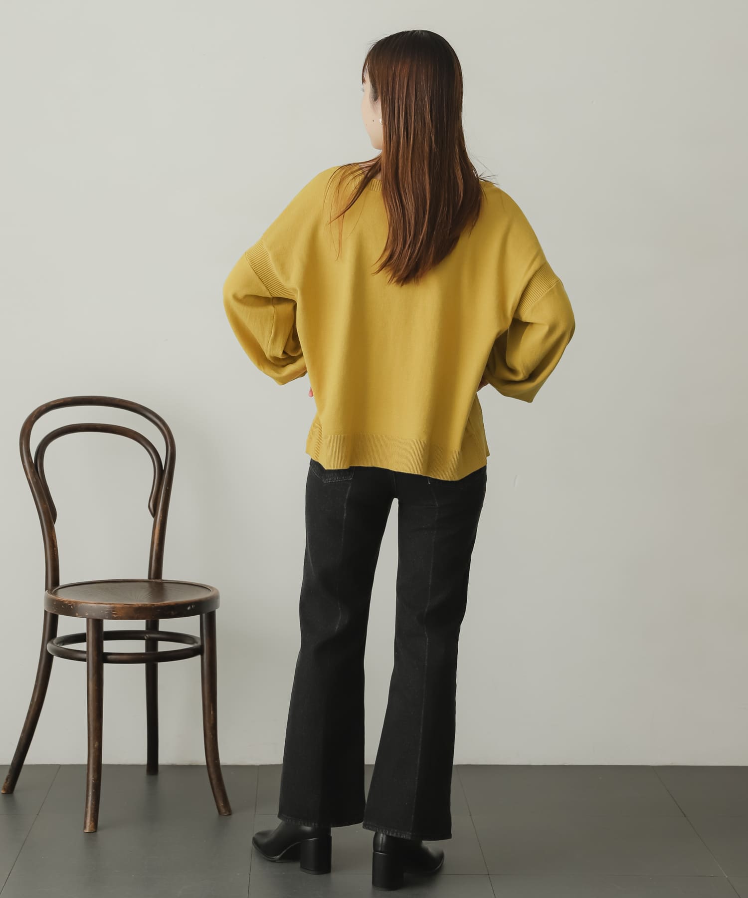 身長：156cm サイズ：one