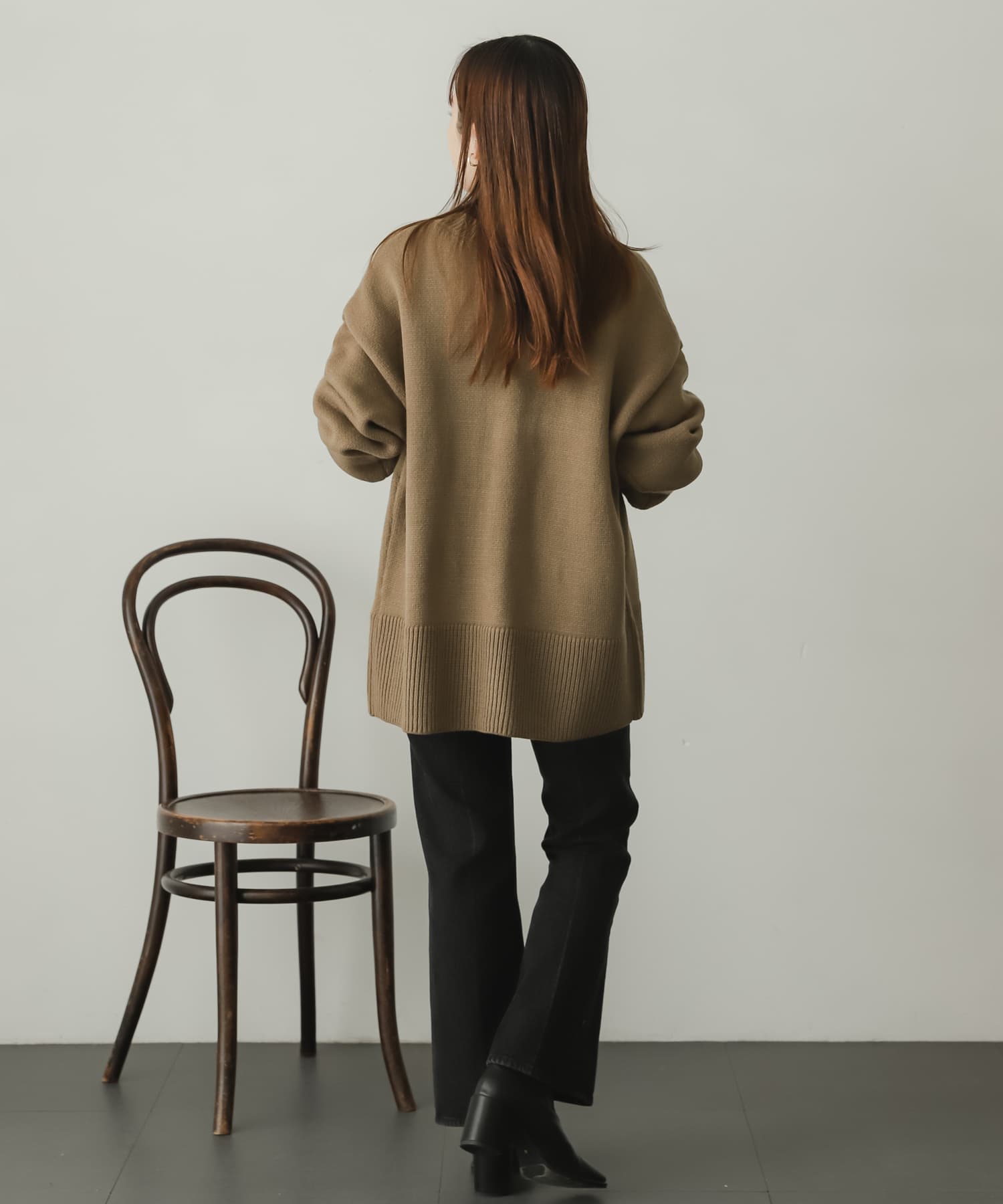 身長：156cm サイズ：one