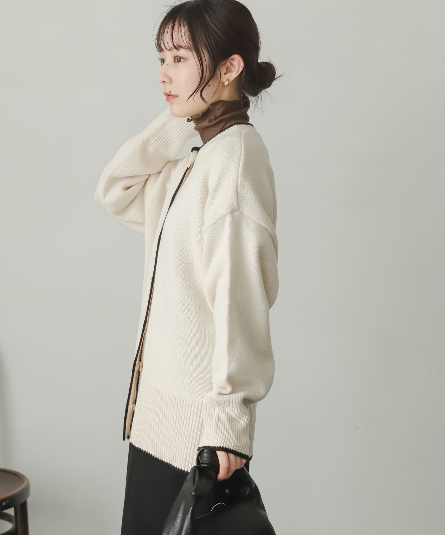 身長：156cm サイズ：one