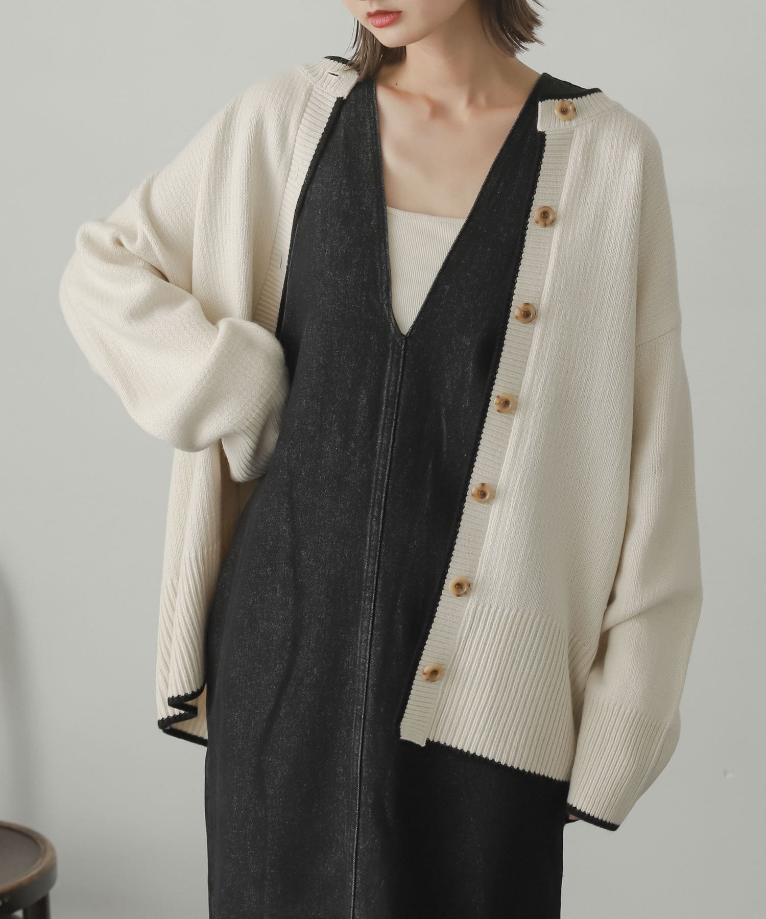 身長：169cm サイズ：one