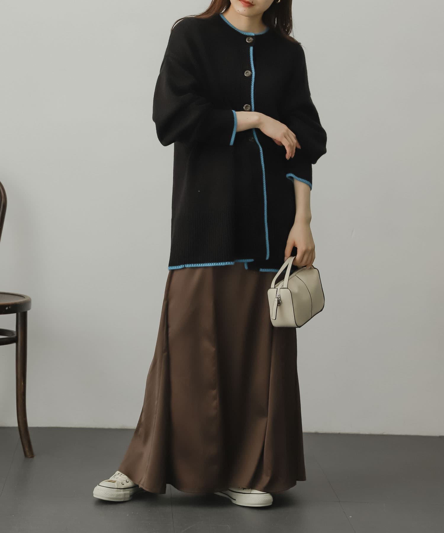 身長：156cm サイズ：one