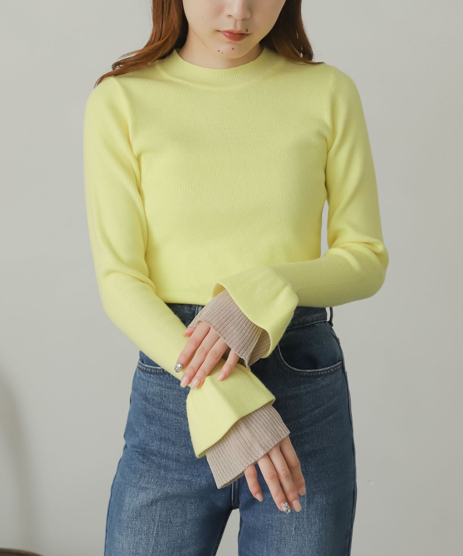 身長：156cm サイズ：one