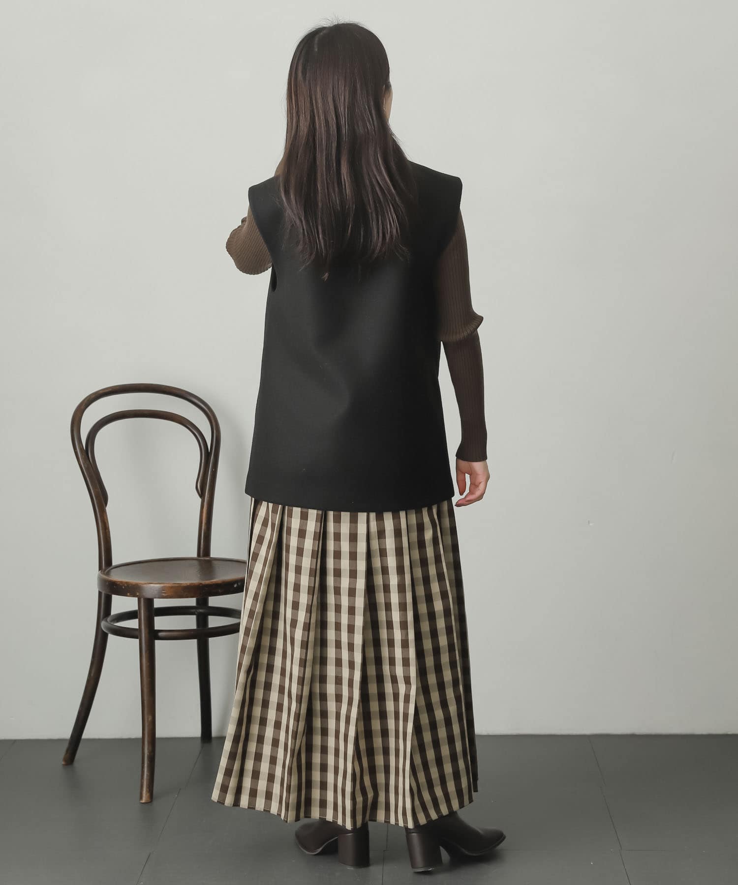 身長：156cm サイズ：one