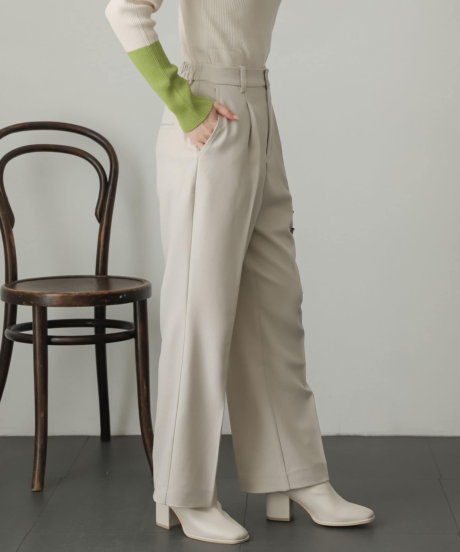 身長：156cm サイズ：XS