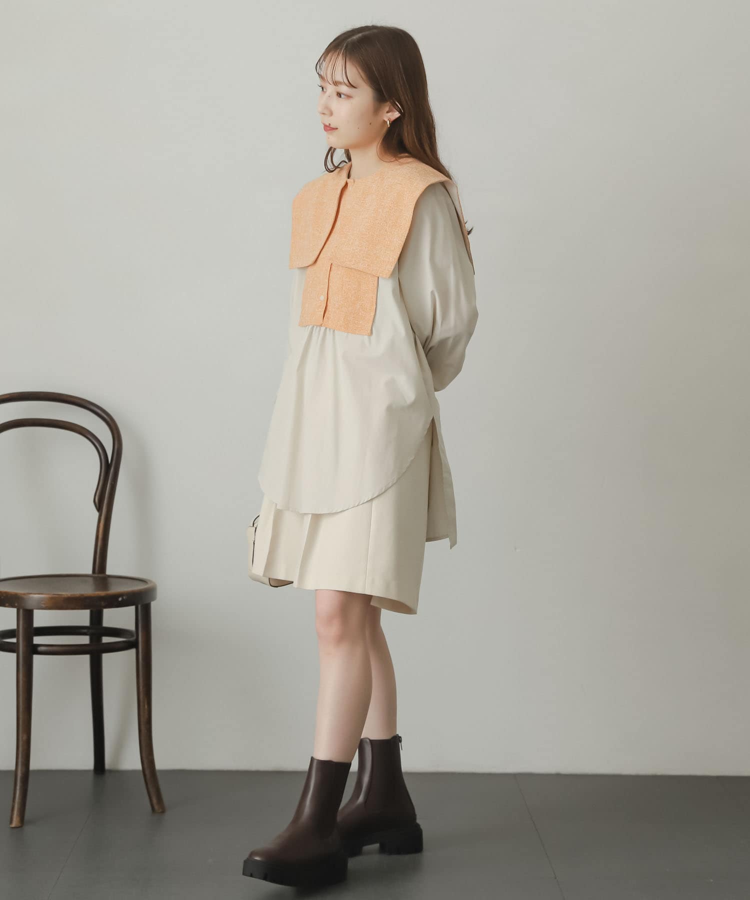 身長：156cm サイズ：M