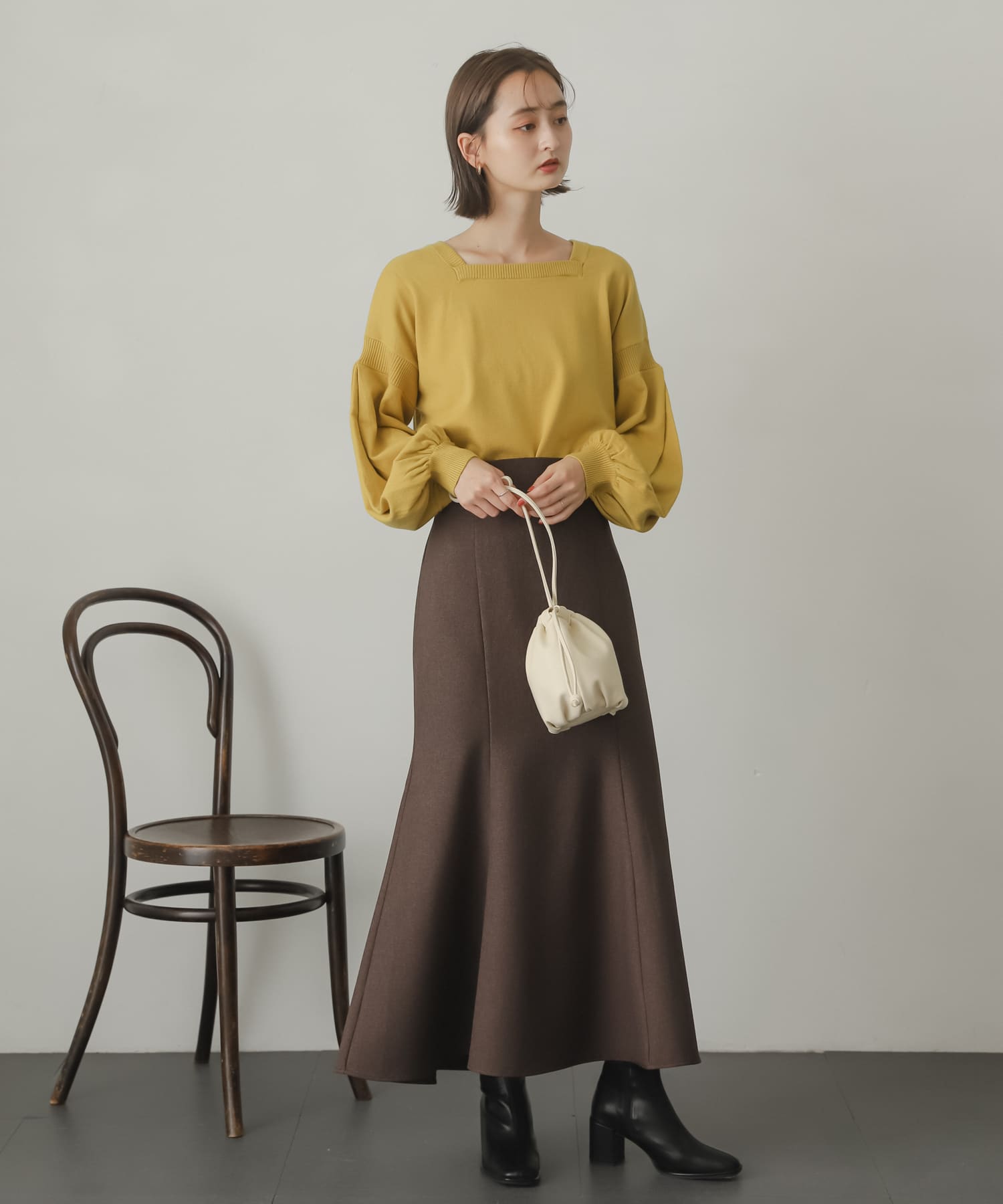 身長：169cm サイズ：L