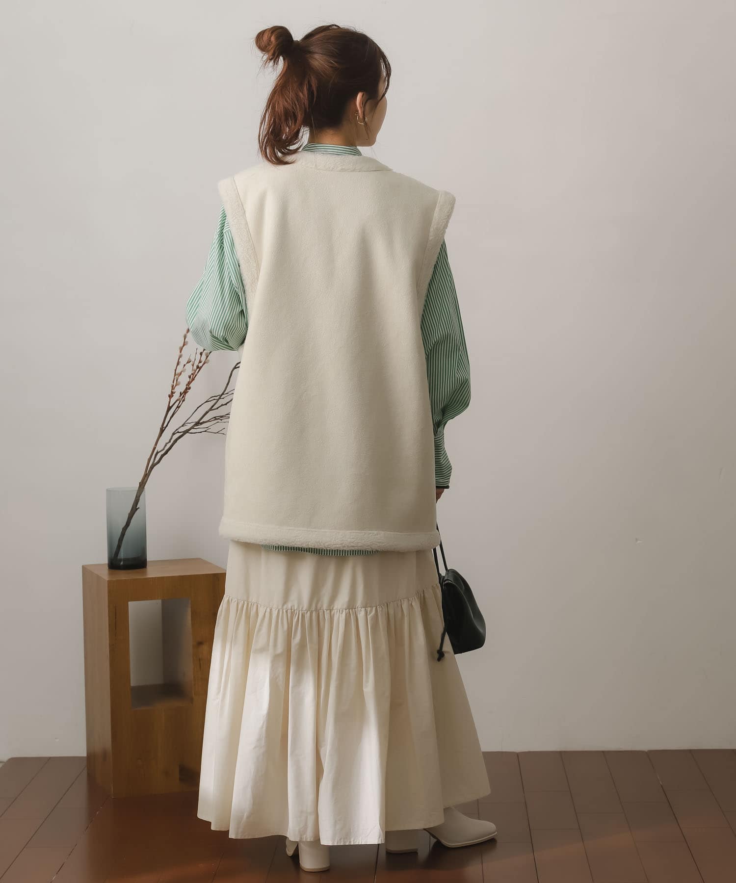 身長：156cm サイズ：one