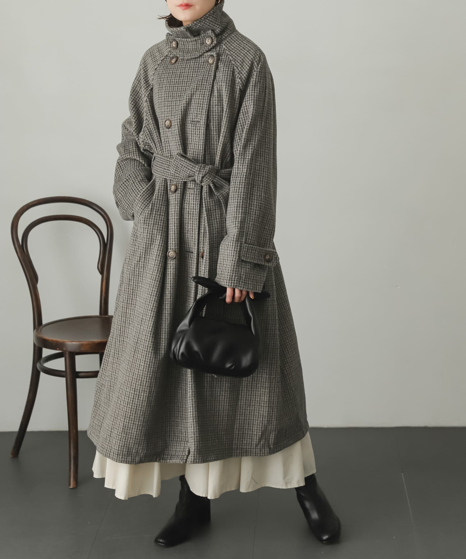 身長：162cm サイズ：one