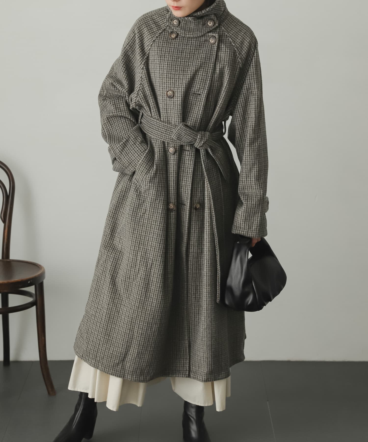 身長：162cm サイズ：one