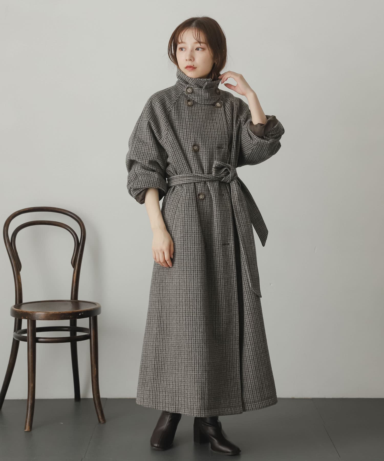 身長：156cm サイズ：one