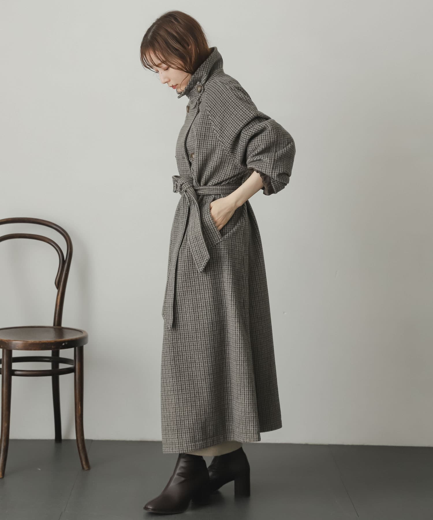 身長：156cm サイズ：one