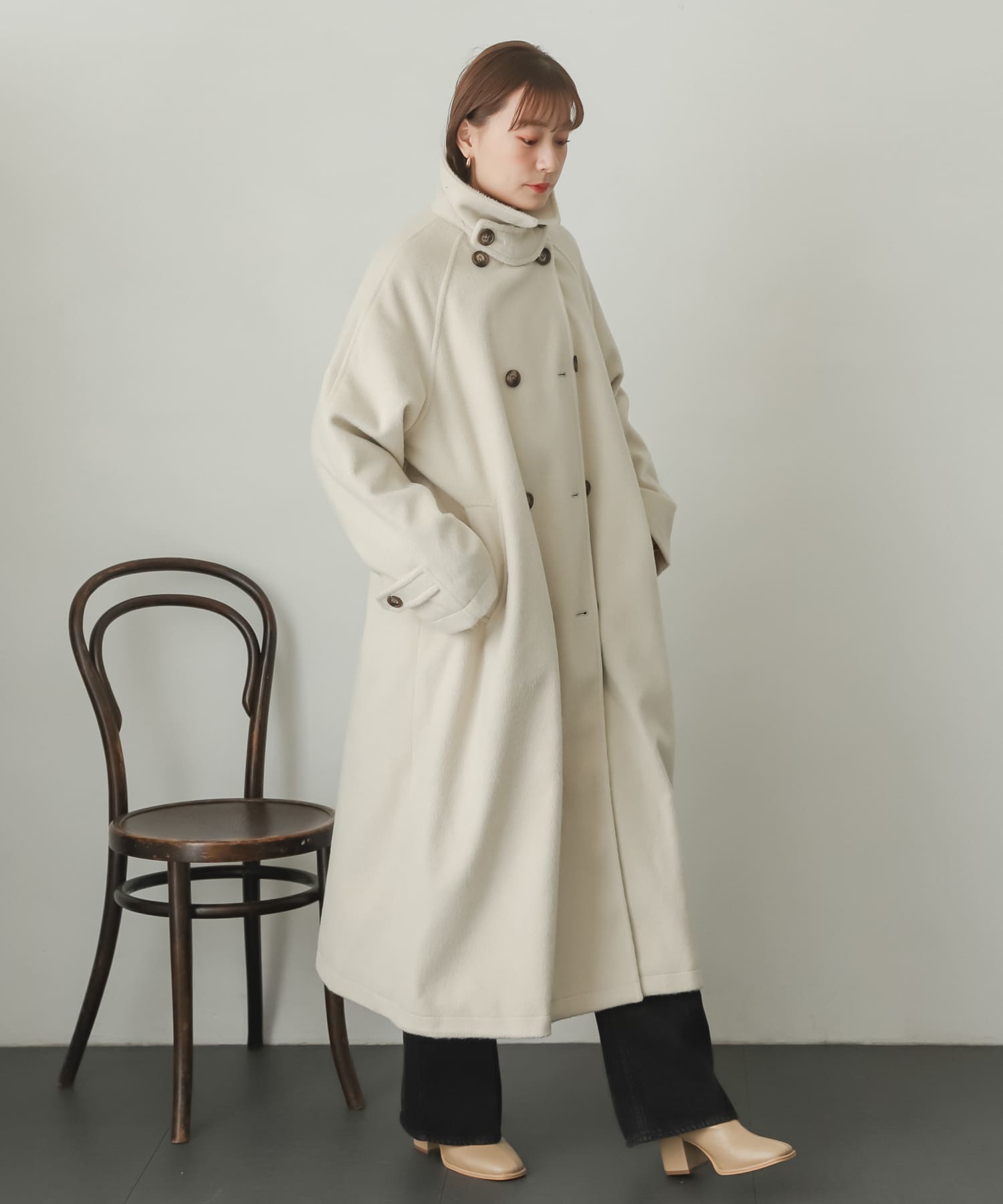 身長：162cm サイズ：one