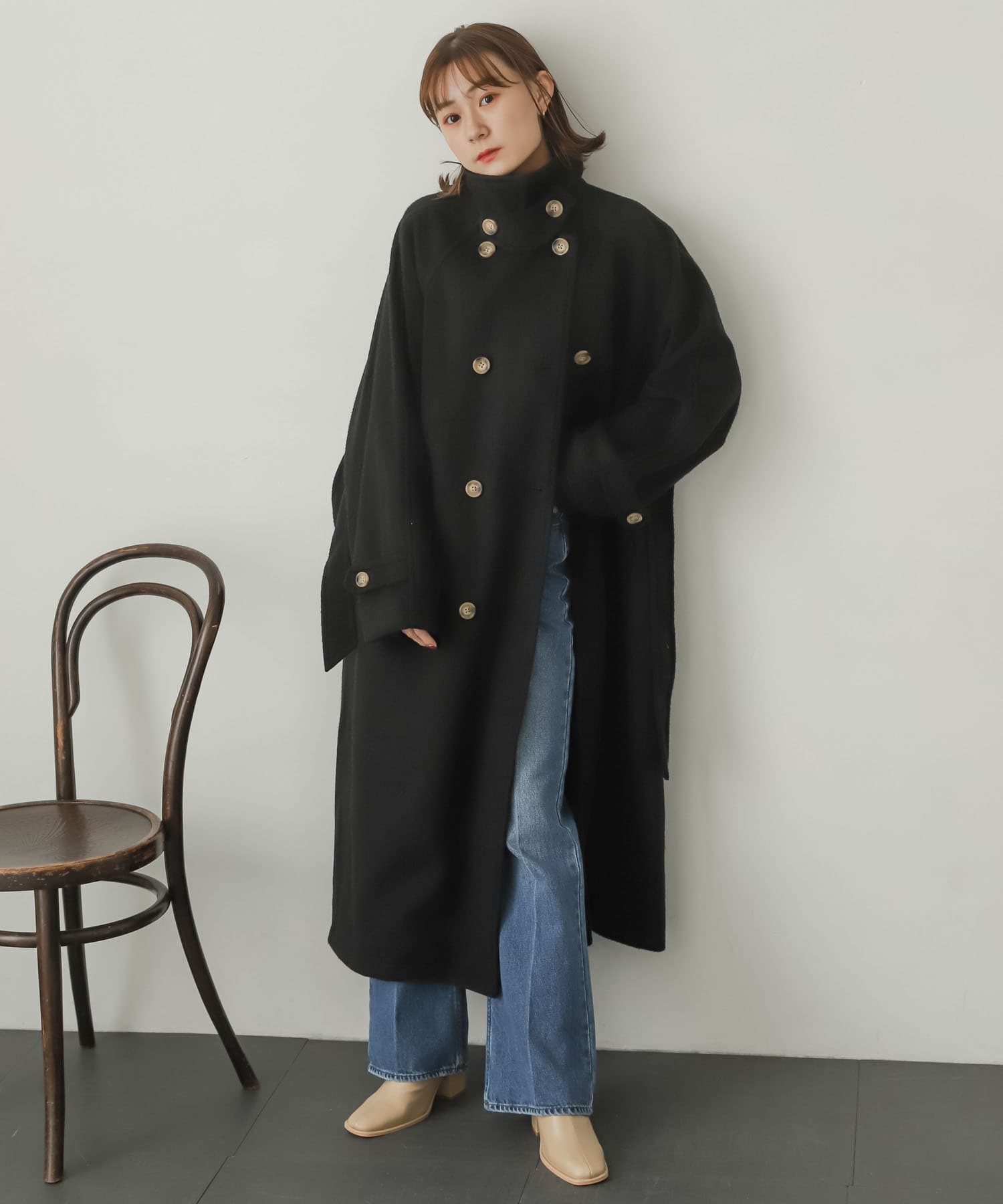 身長：162cm サイズ：one